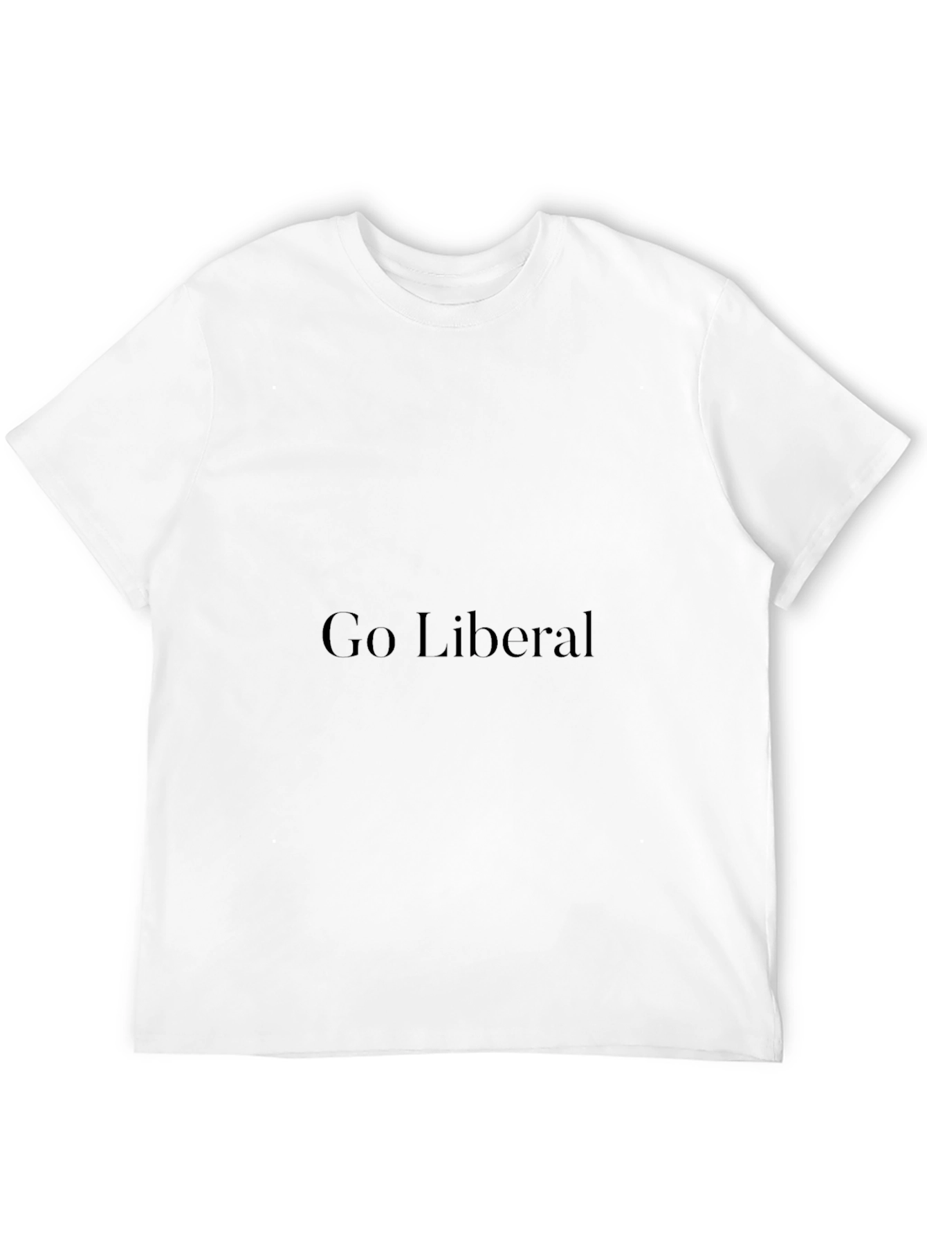 Go Liberal Black T-Shirt