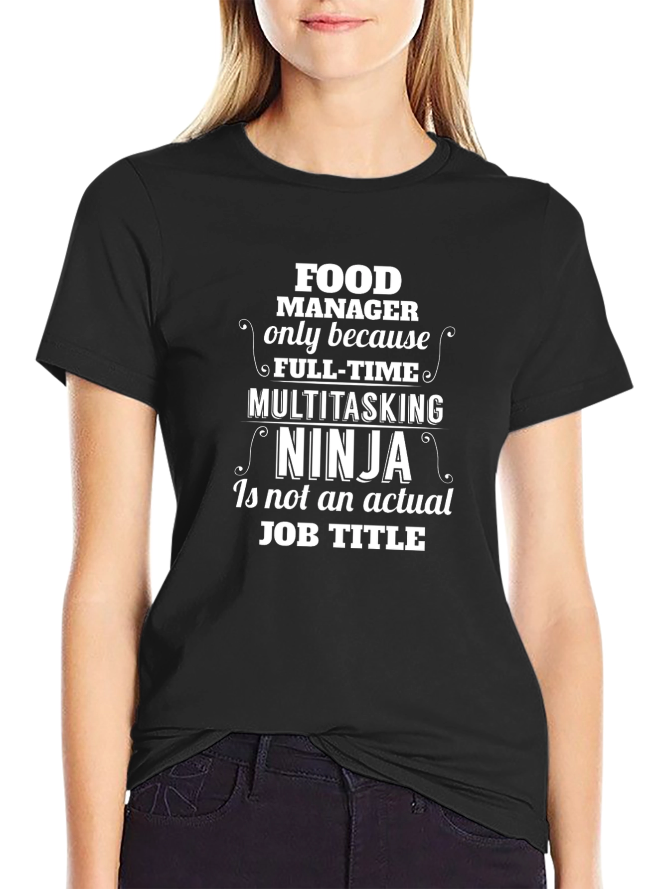 Food Manager Ninja Novelty T-Shirt