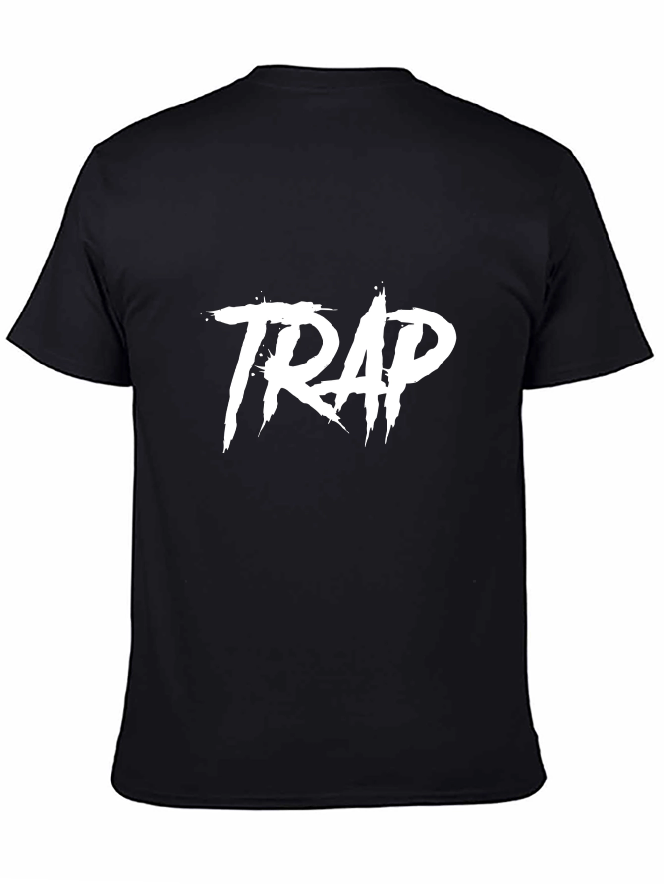 TRAP Graphic Black T-Shirt - Urban Style