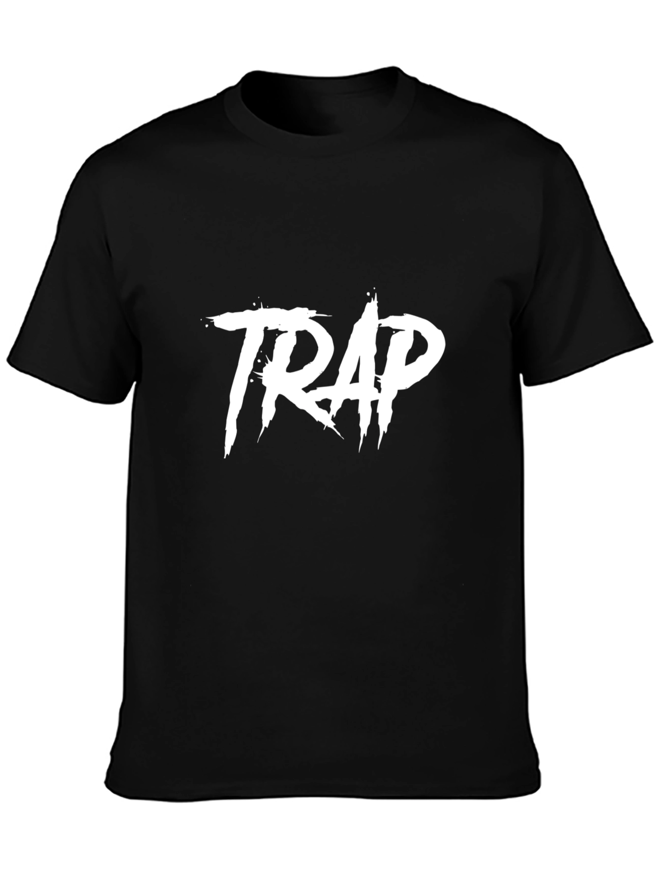 TRAP Graphic Black T-Shirt - Urban Style