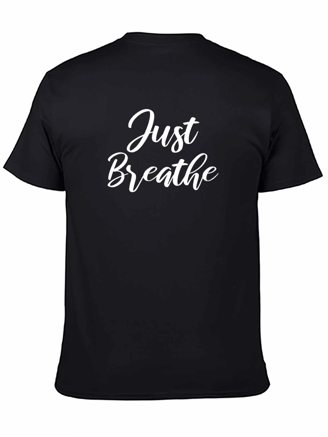 Just Breathe Graphic Tee - Stylish Comfort