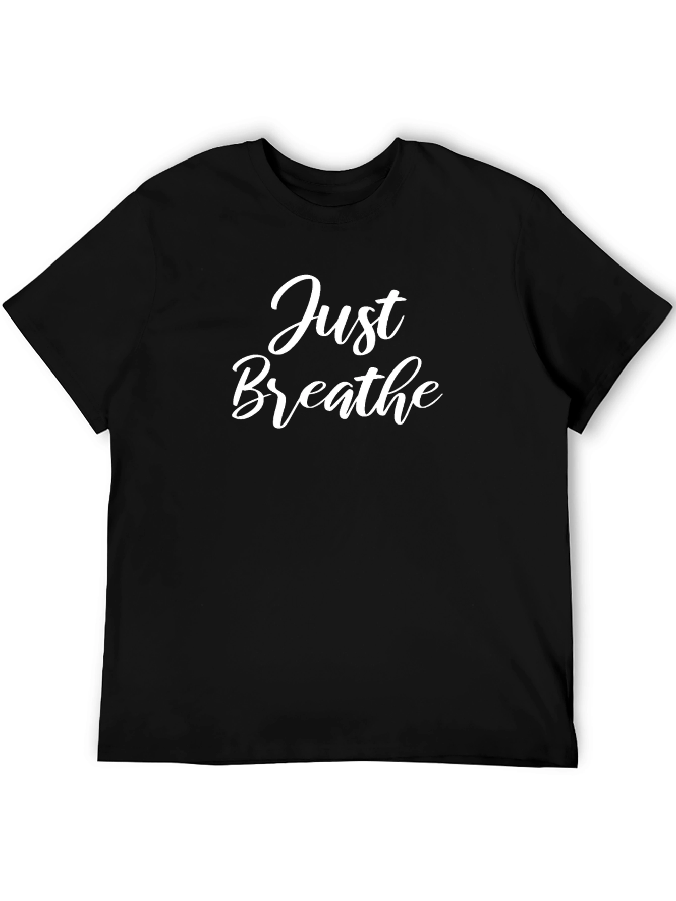 Just Breathe Graphic Tee - Stylish Comfort