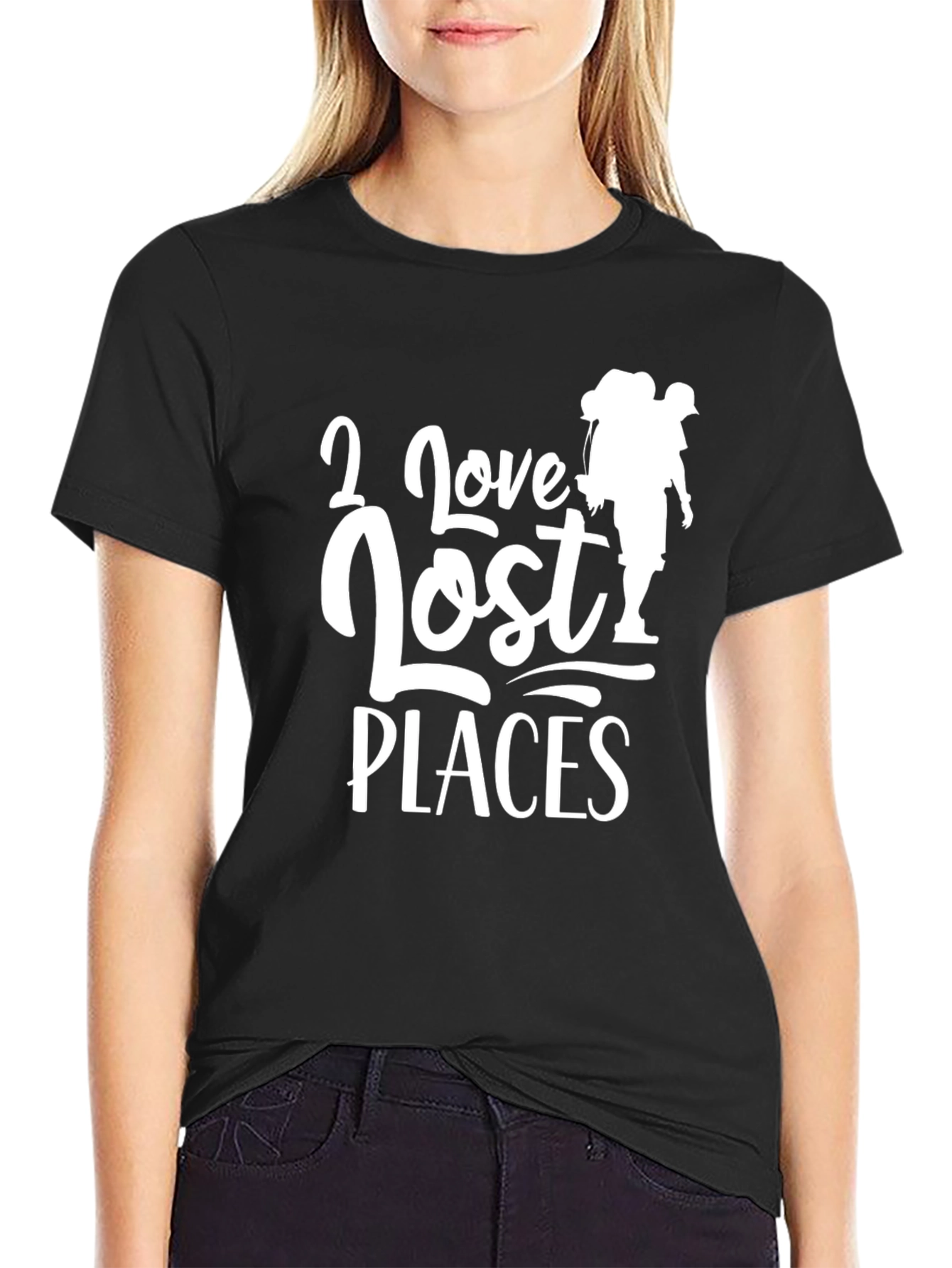I Love Lost Places Hiking T-Shirt