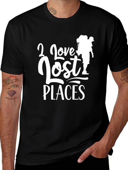 I Love Lost Places Hiking T-Shirt