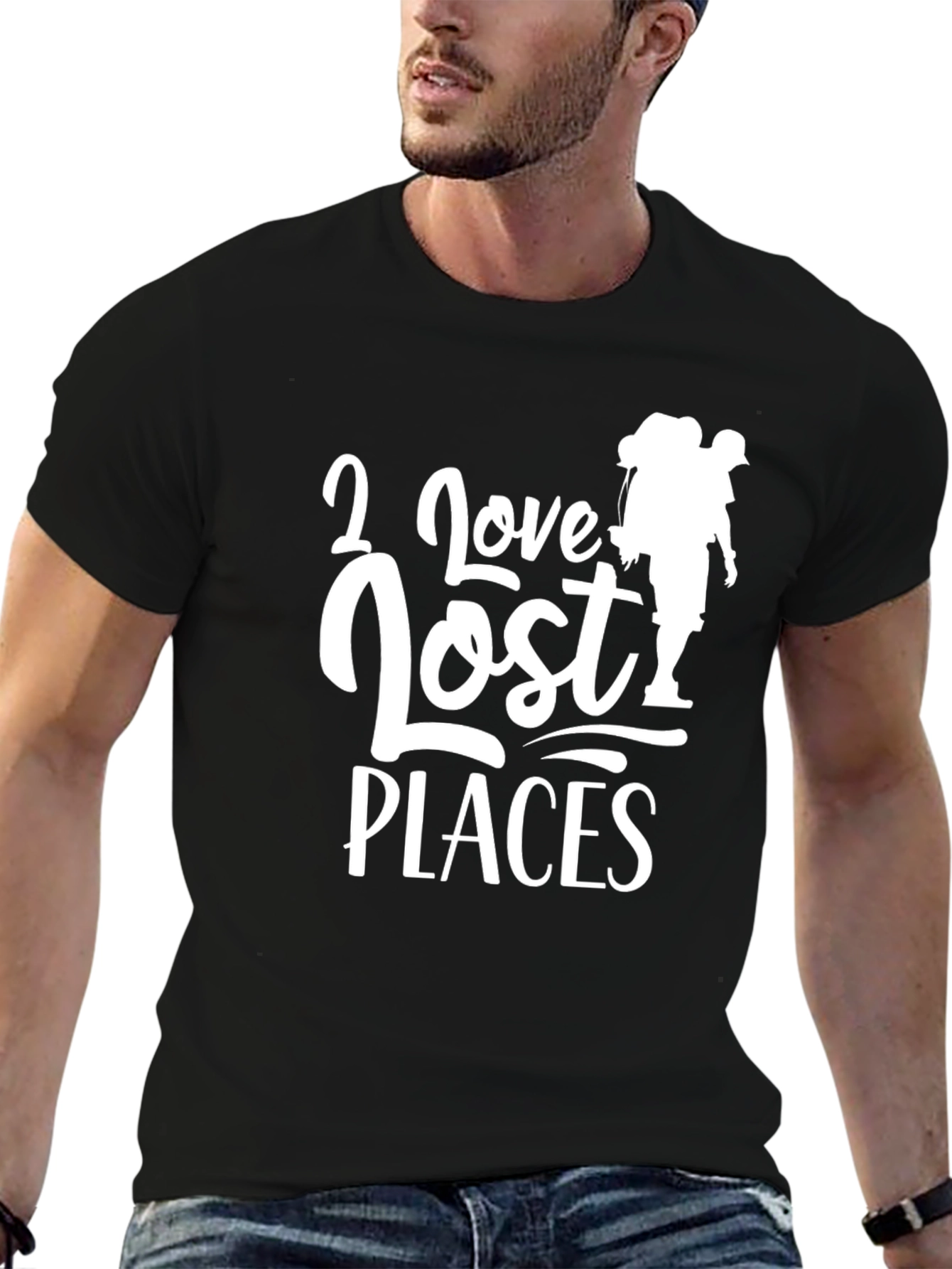 I Love Lost Places Hiking T-Shirt
