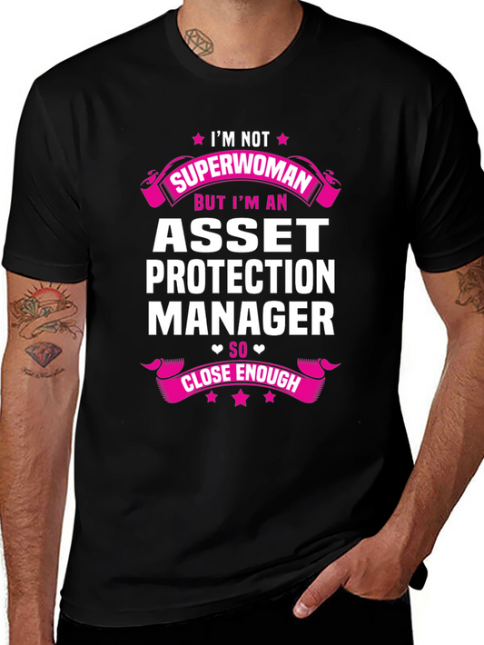 Asset Protection Manager Superwoman T-Shirt