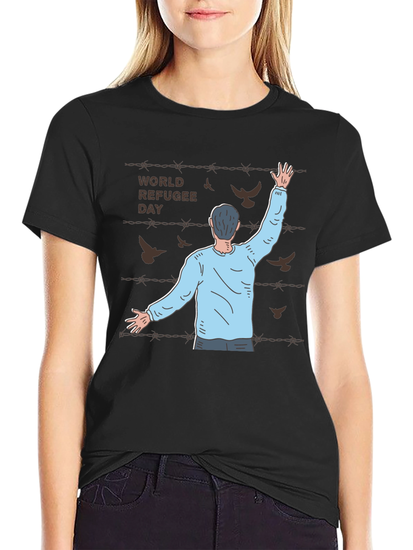 World Refugee Day Graphic T-Shirt