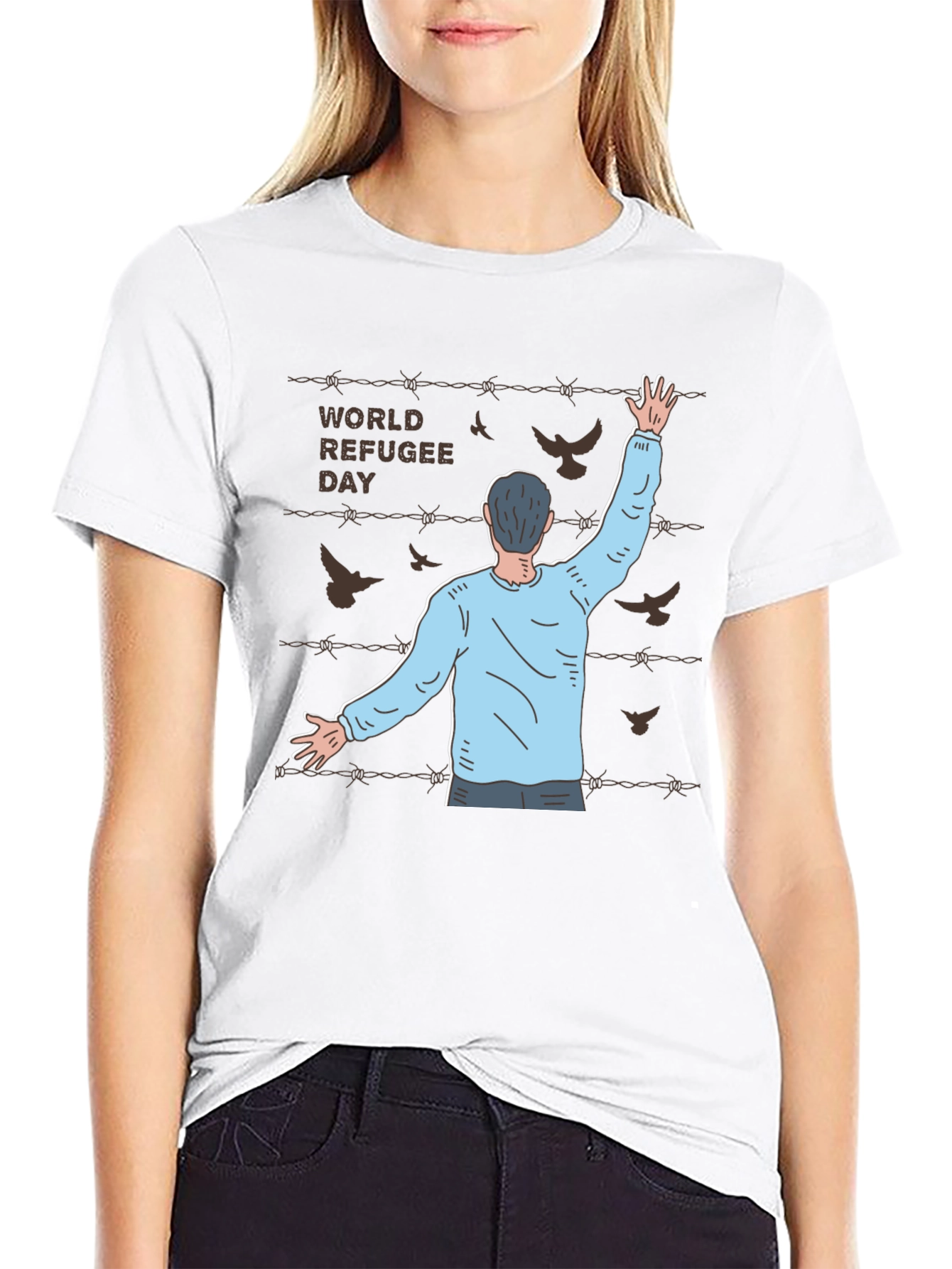 World Refugee Day Graphic T-Shirt