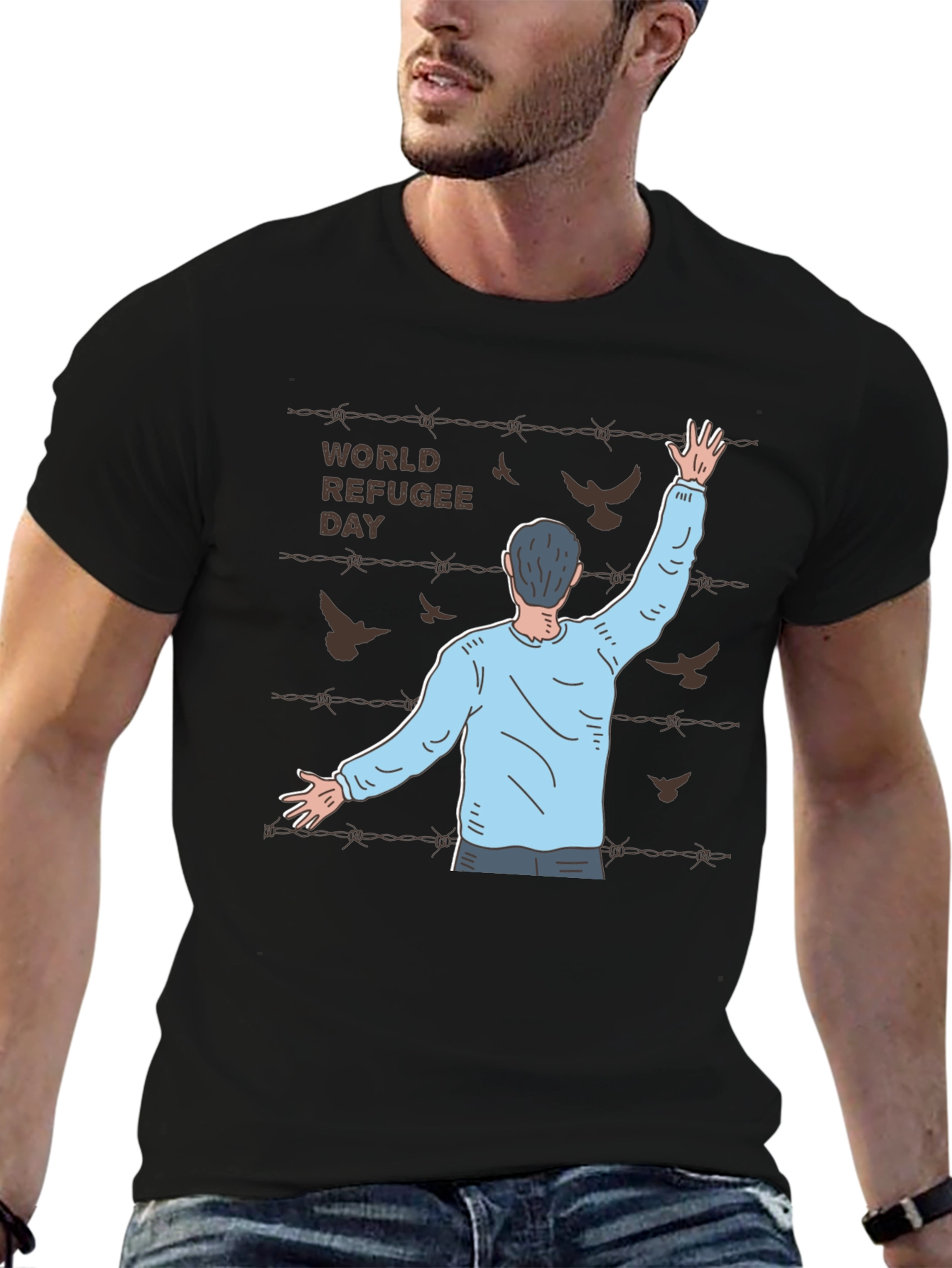 World Refugee Day Graphic T-Shirt
