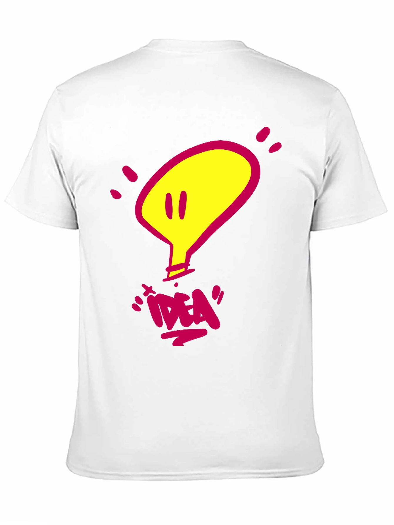 Idea Light Bulb Graphic T-Shirt