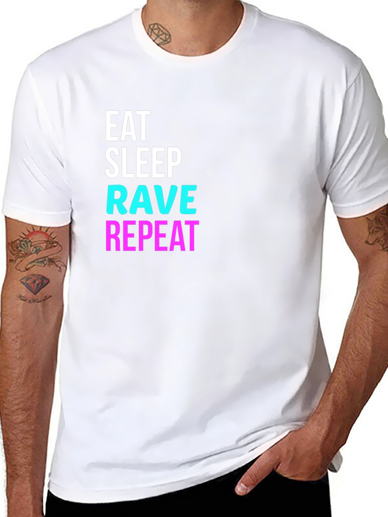 Eat Sleep Rave Repeat T-Shirt