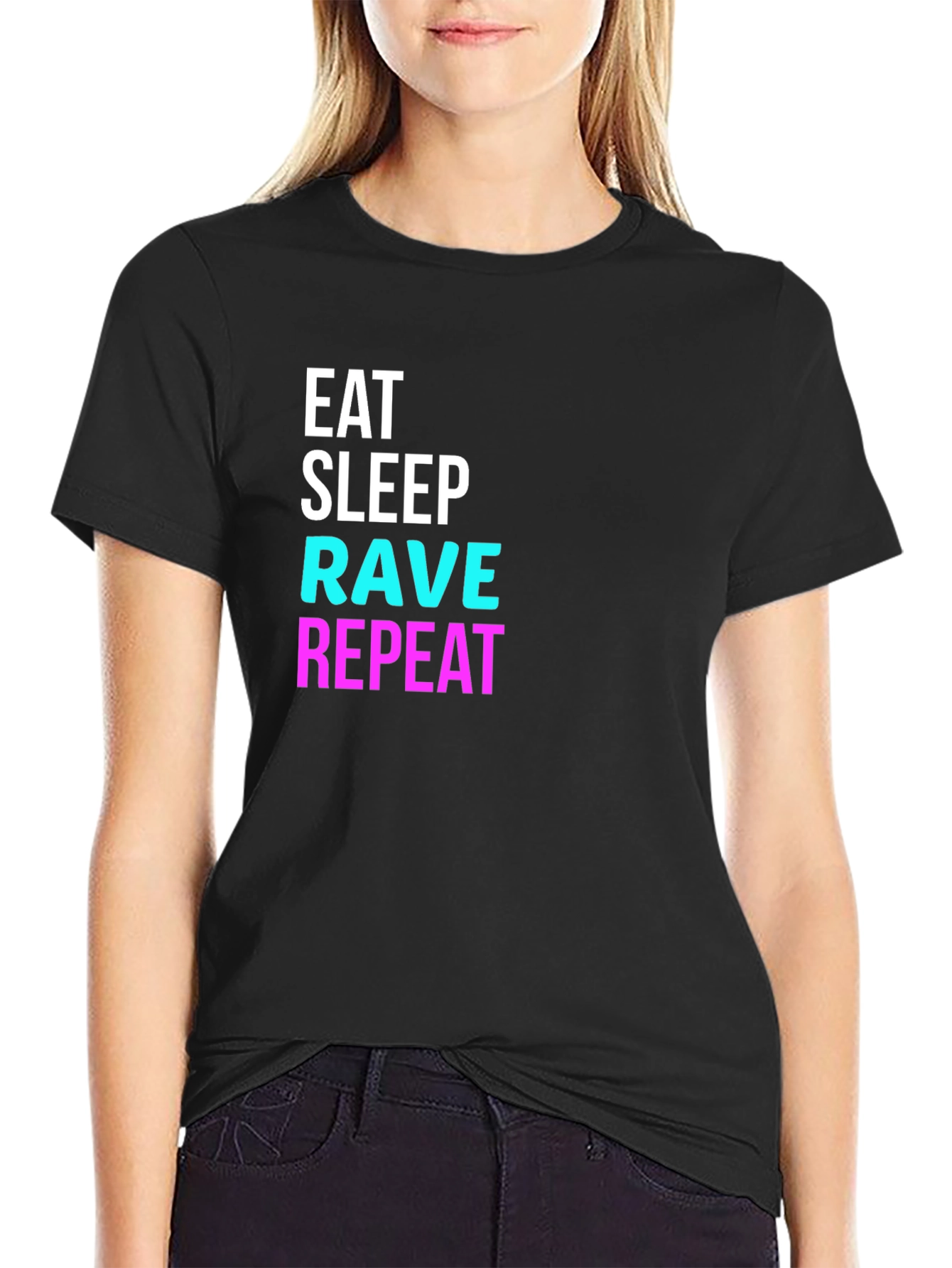 Eat Sleep Rave Repeat T-Shirt