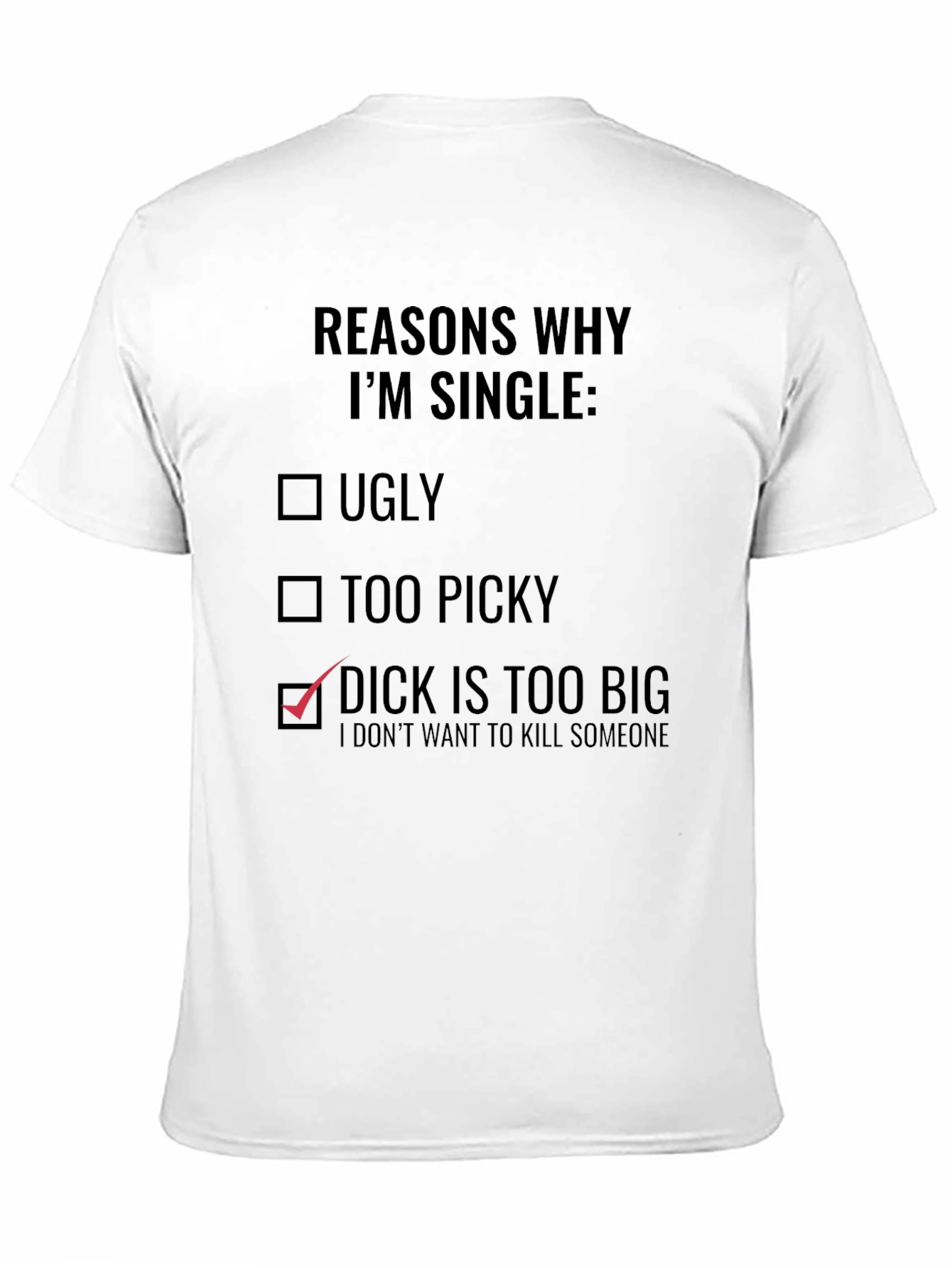 Reasons Why Im Single T-Shirt