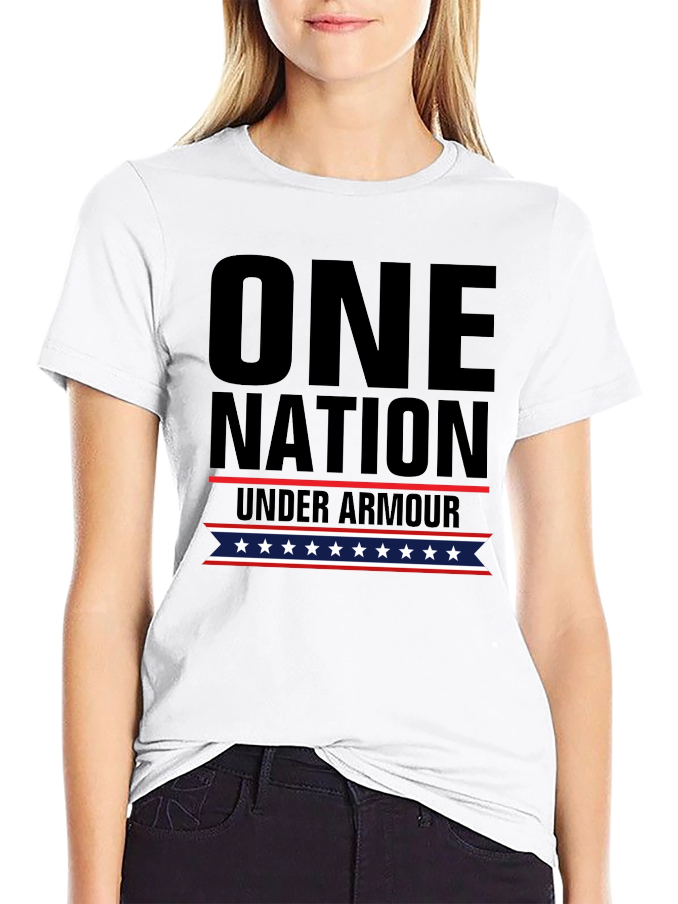 One Nation Under Armour Graphic T-Shirt