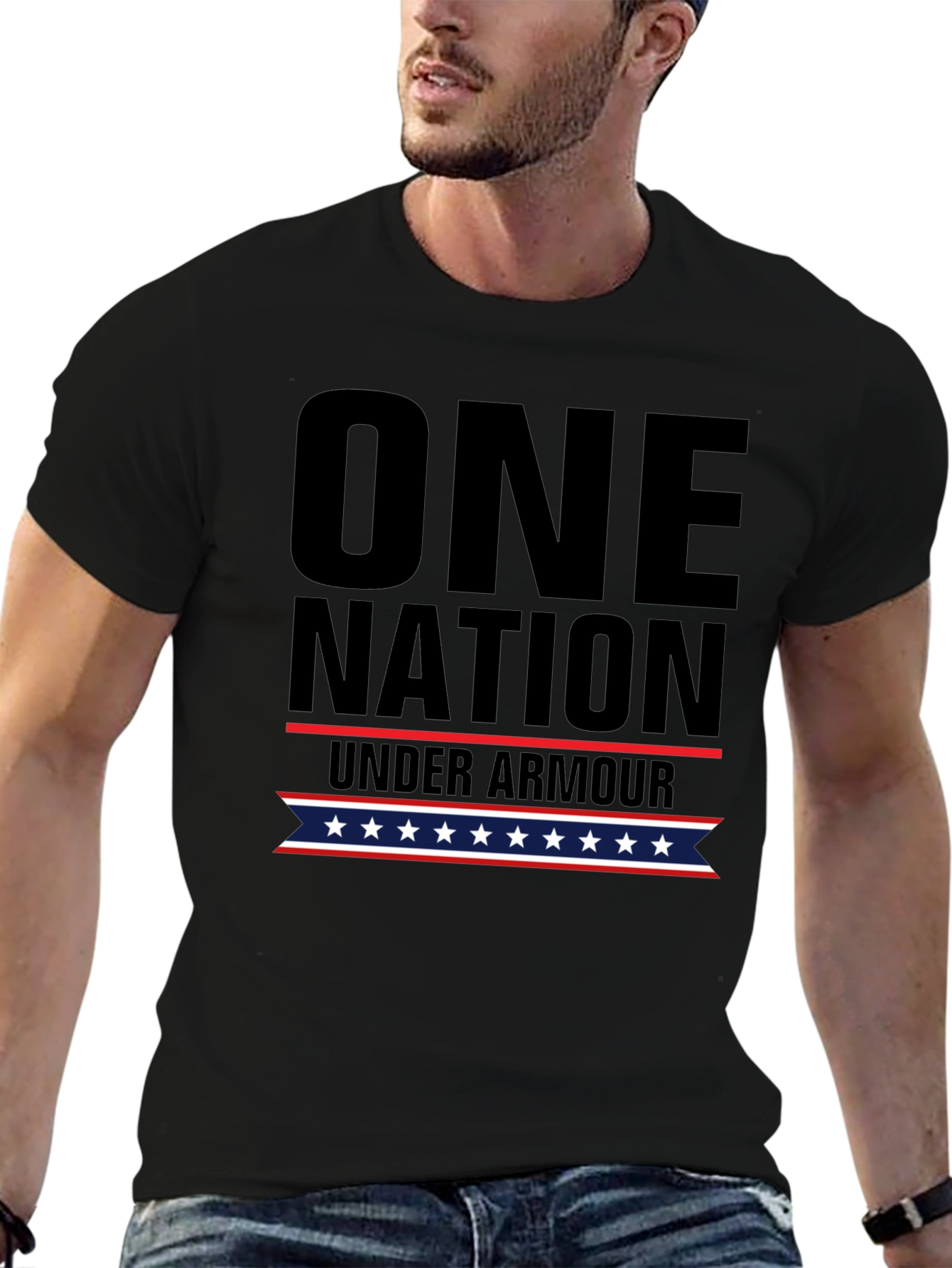 One Nation Under Armour Graphic T-Shirt