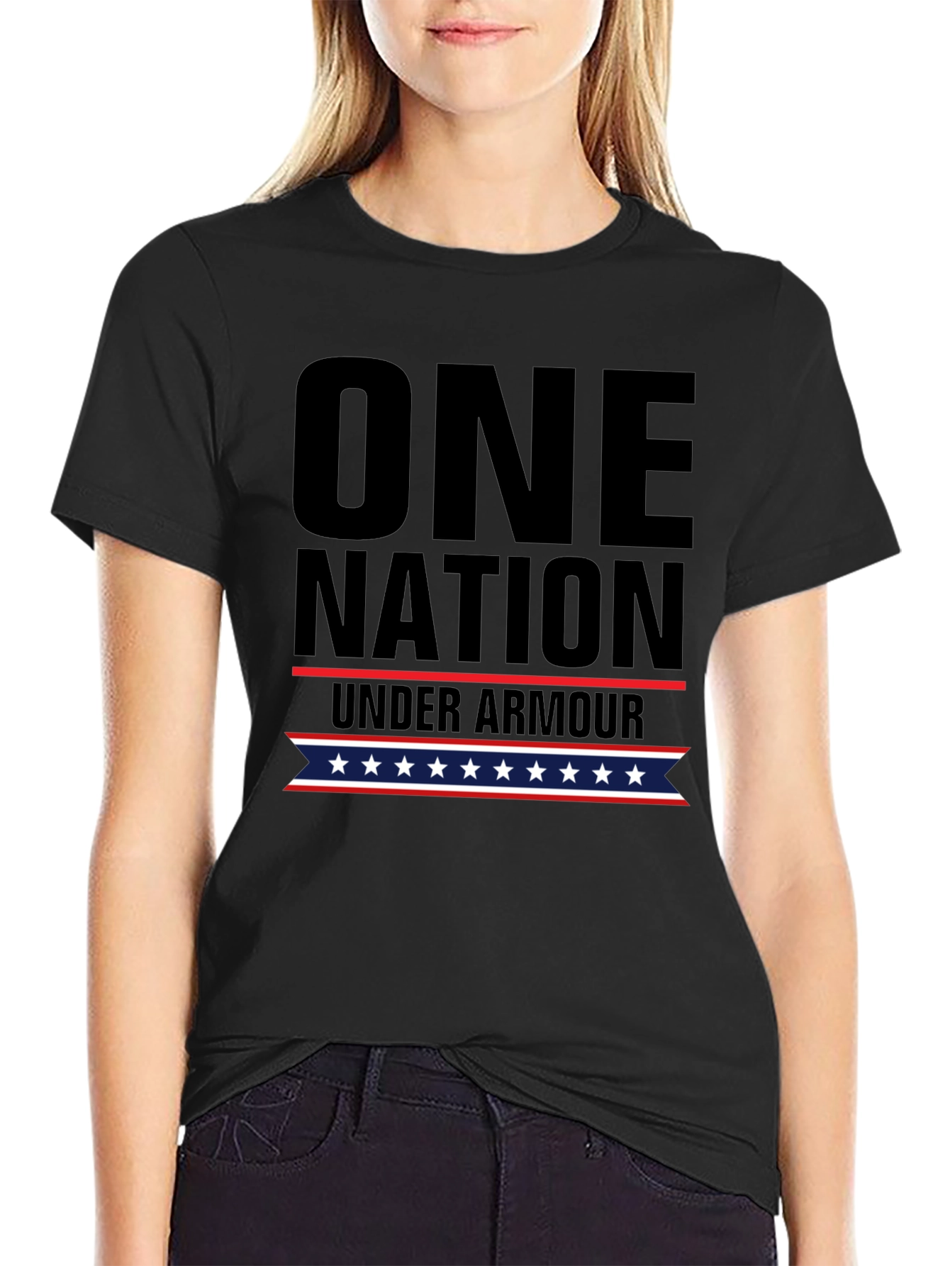 One Nation Under Armour Graphic T-Shirt