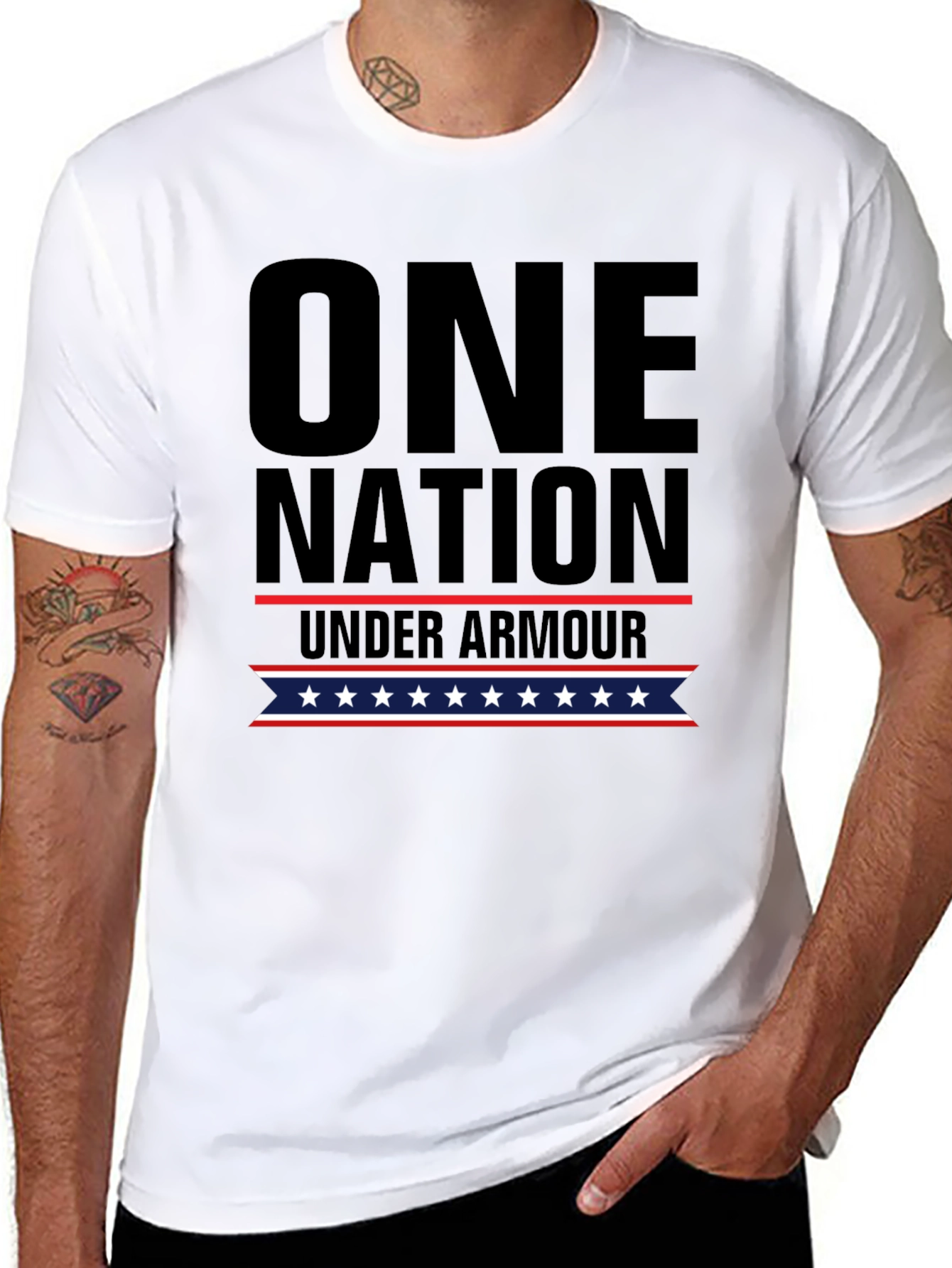 One Nation Under Armour Graphic T-Shirt