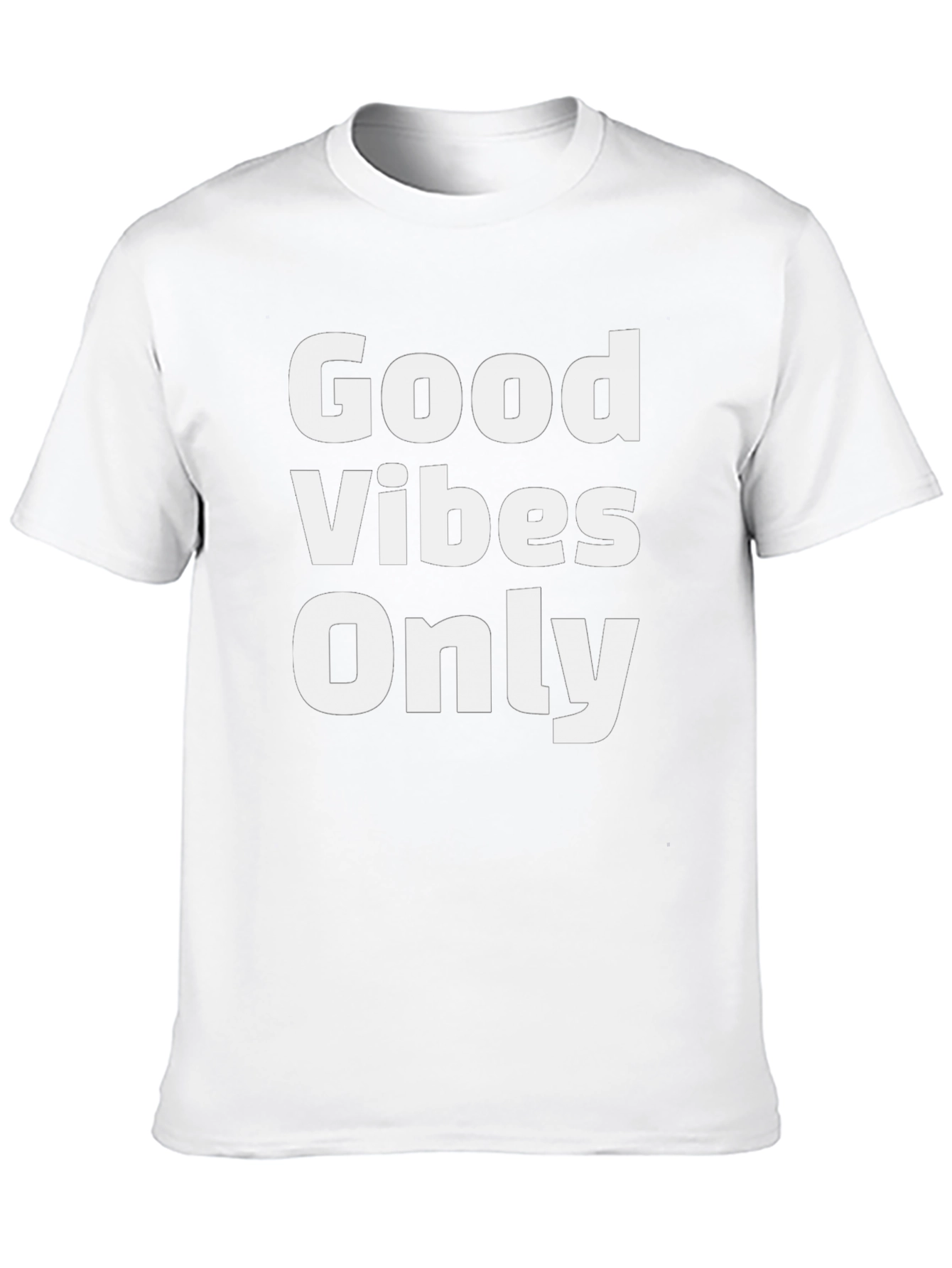 Good Vibes Only Graphic Tee - Stylish Casual Wear