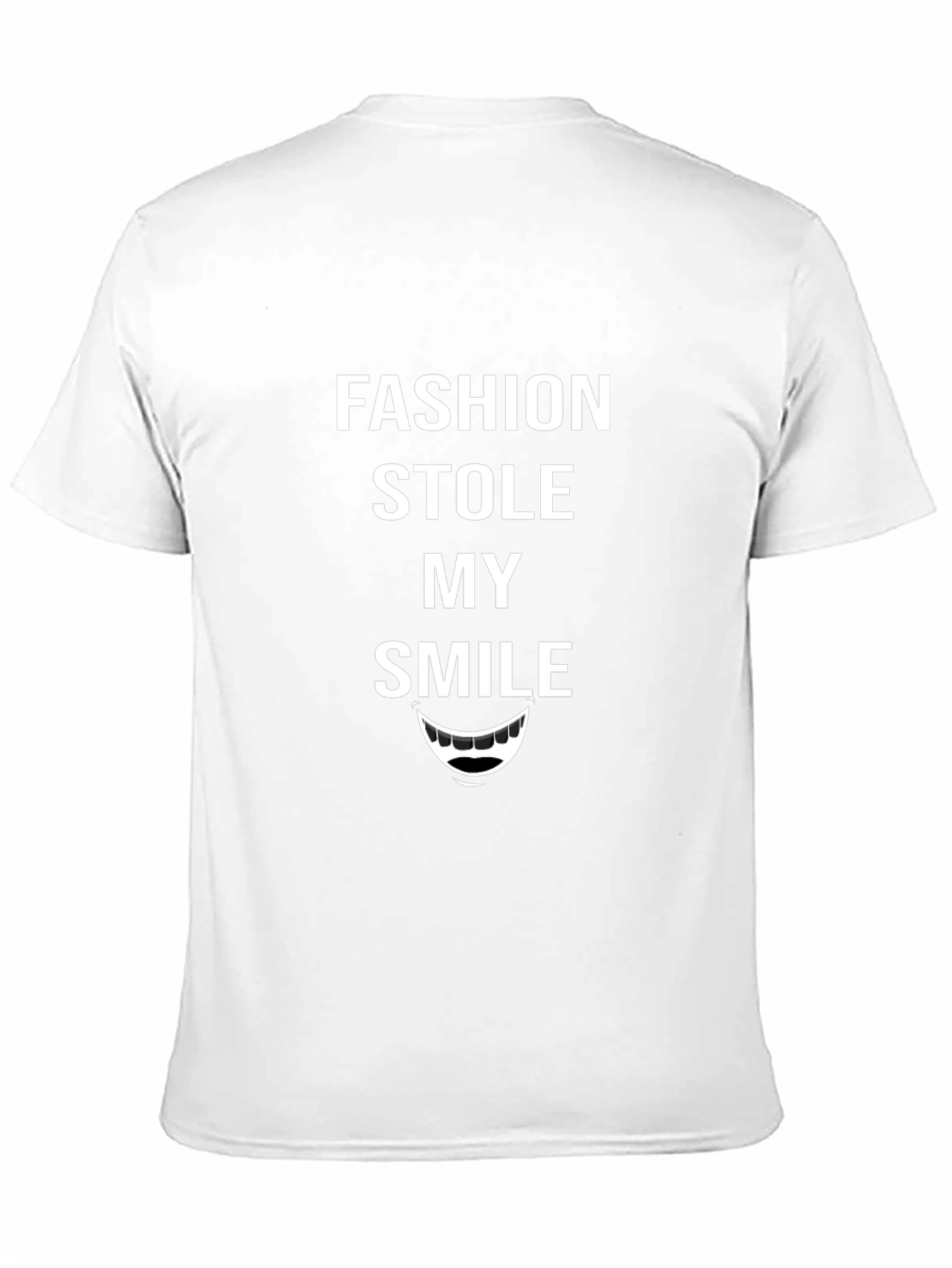 Fashion Stole My Smile Graphic T-Shirt