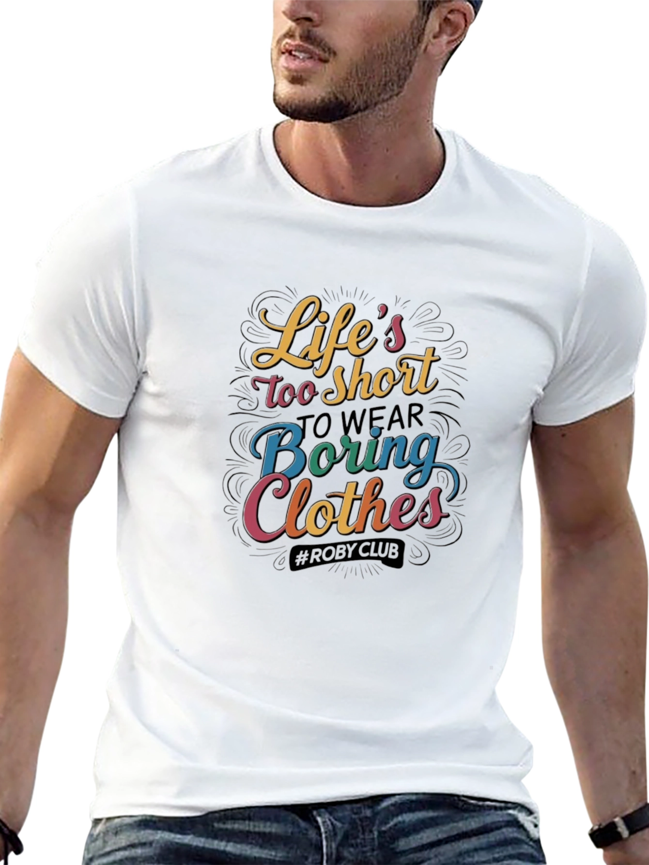 Lifes Too Short Black Graphic Tee