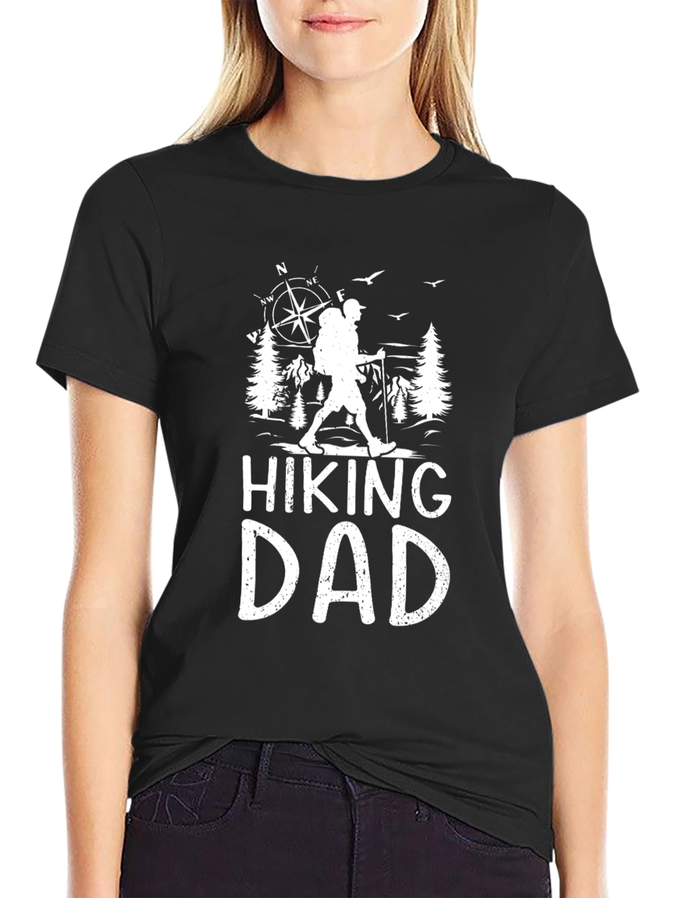 Hiking Dad Graphic T-Shirt