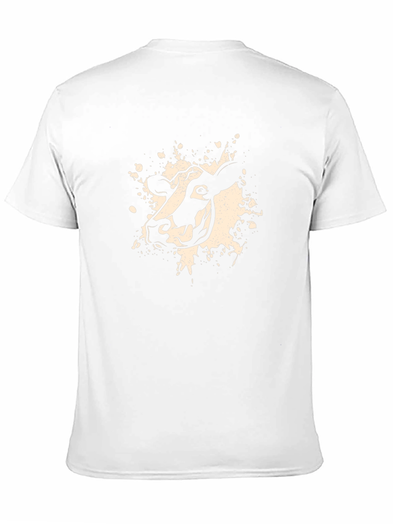 Black T-Shirt with Cow Graphic