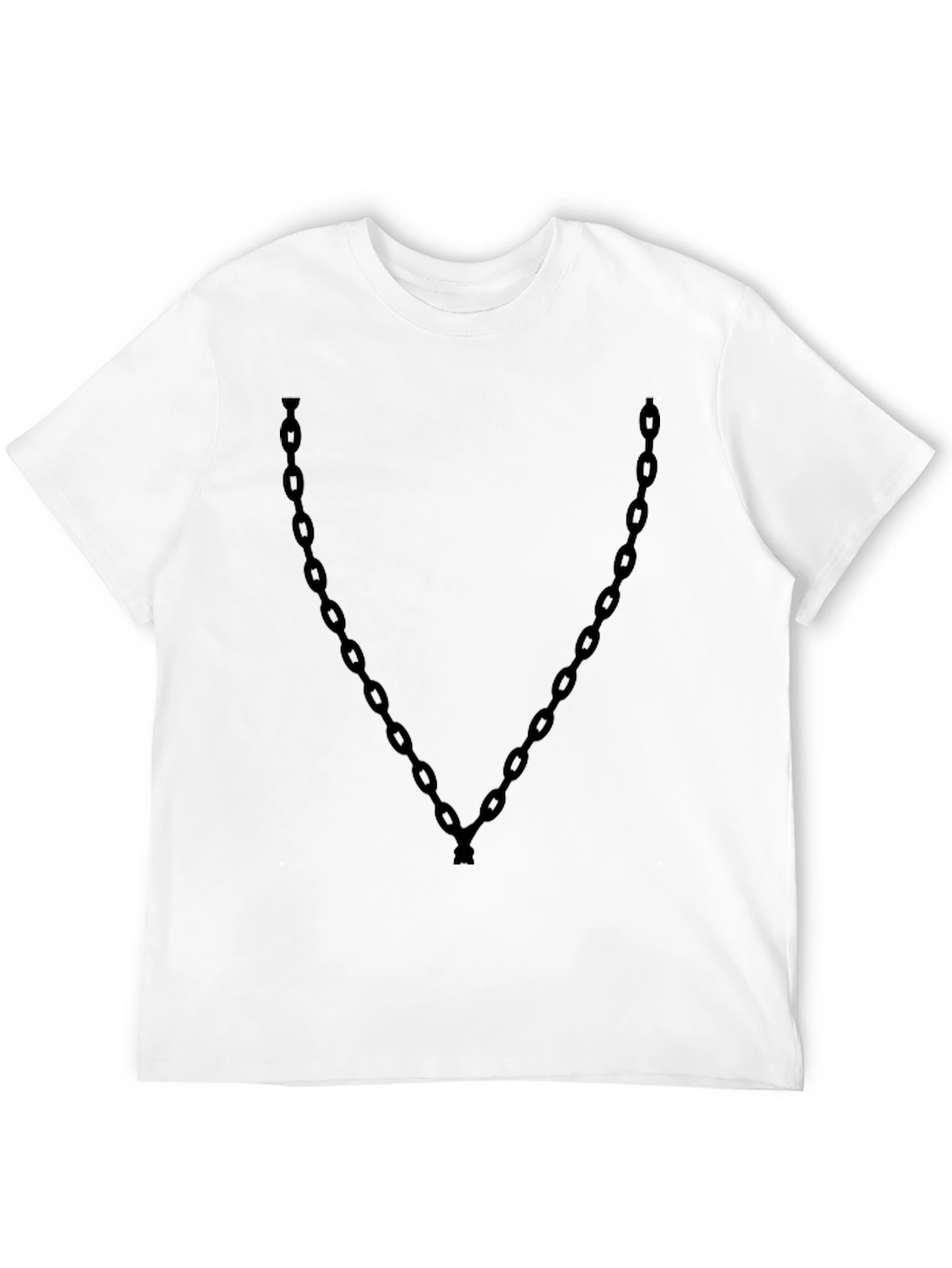 Black Chain Graphic Tee