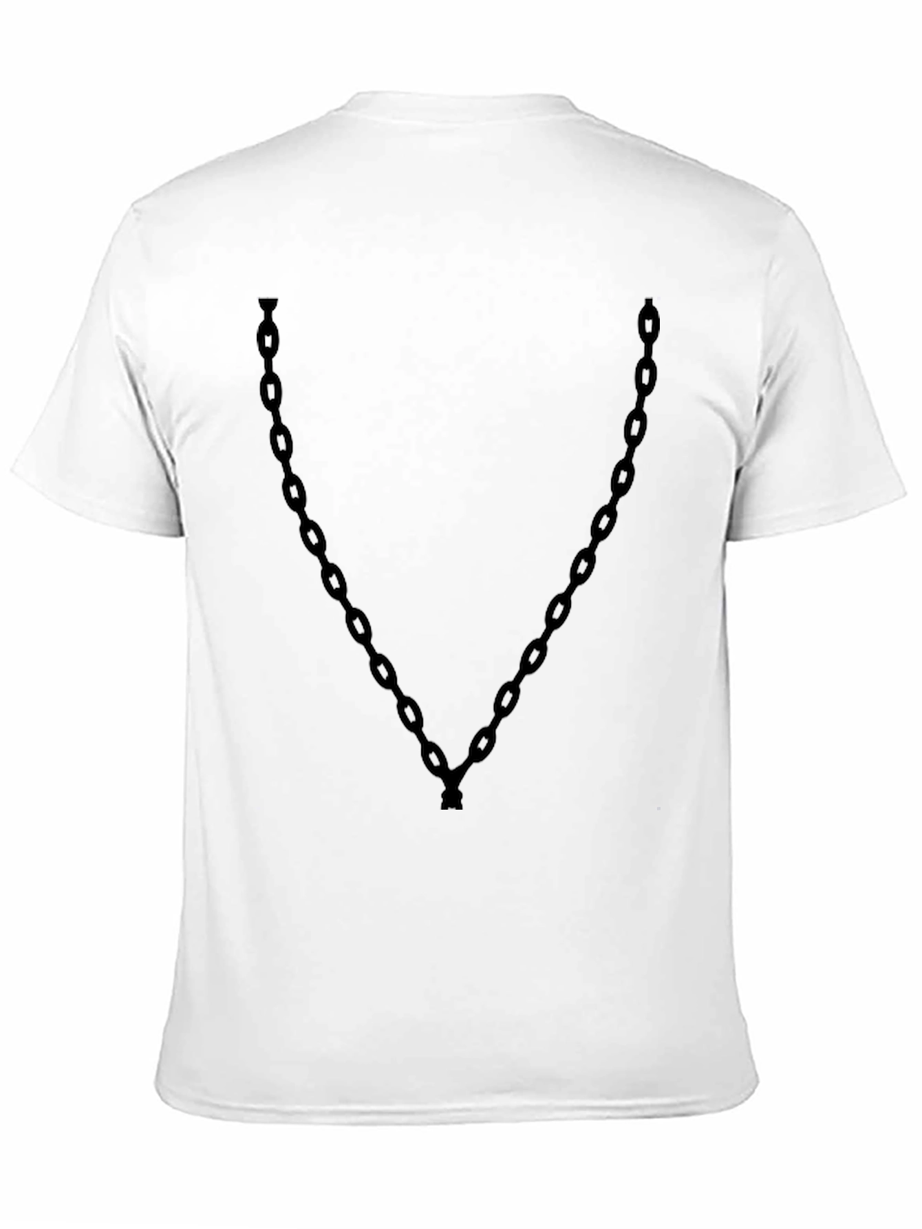 Black Chain Graphic Tee