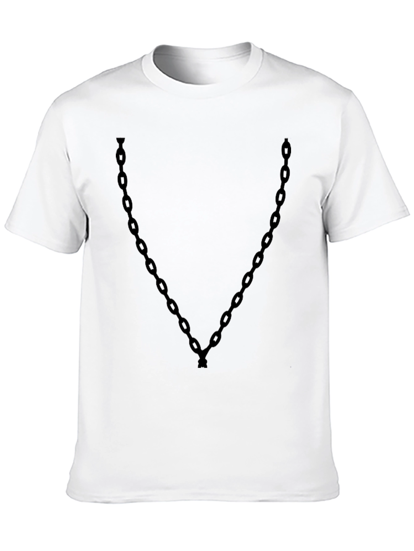 Black Chain Graphic Tee