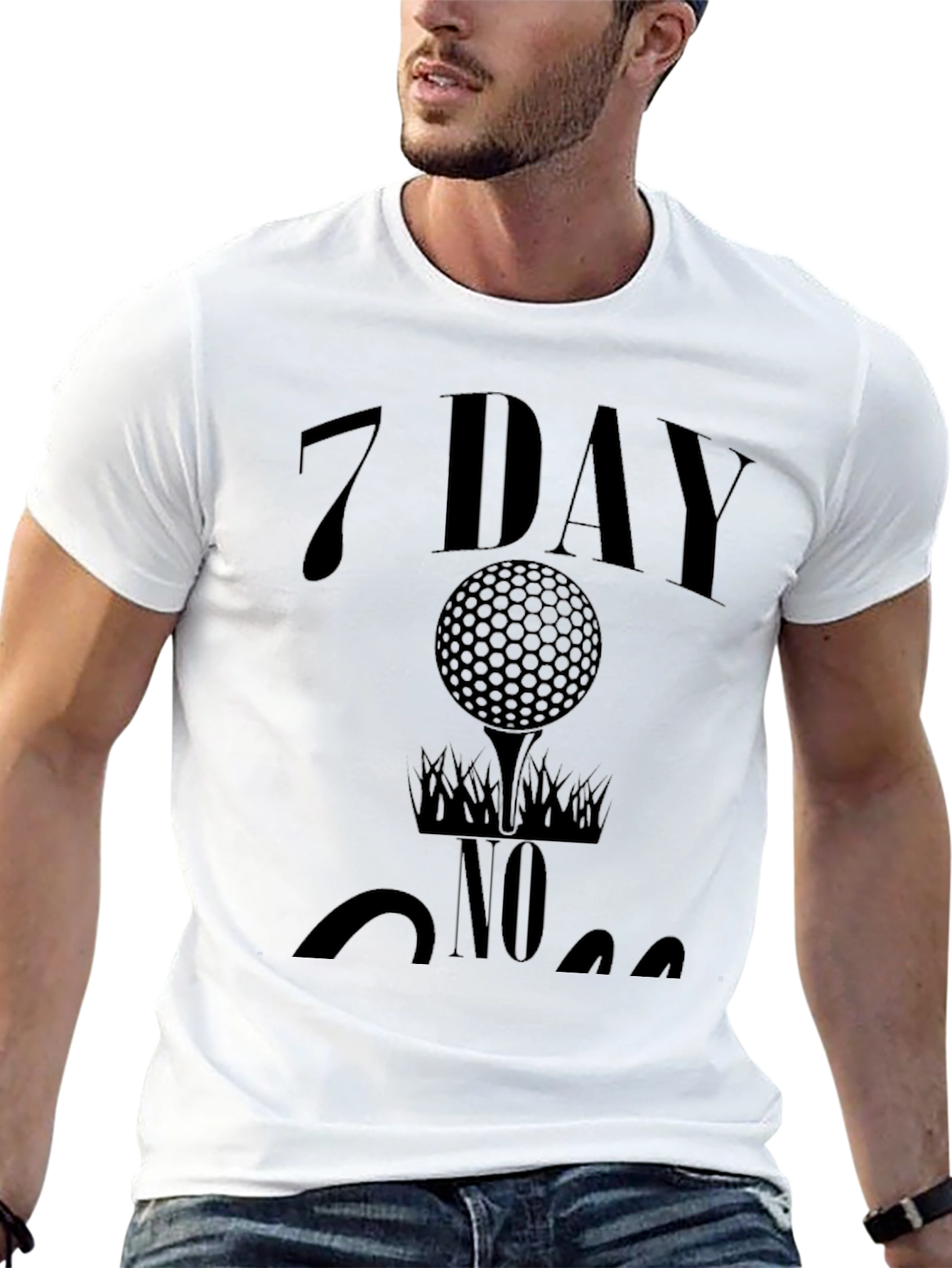 7 Day No One Golf T-Shirt - Classic Tee