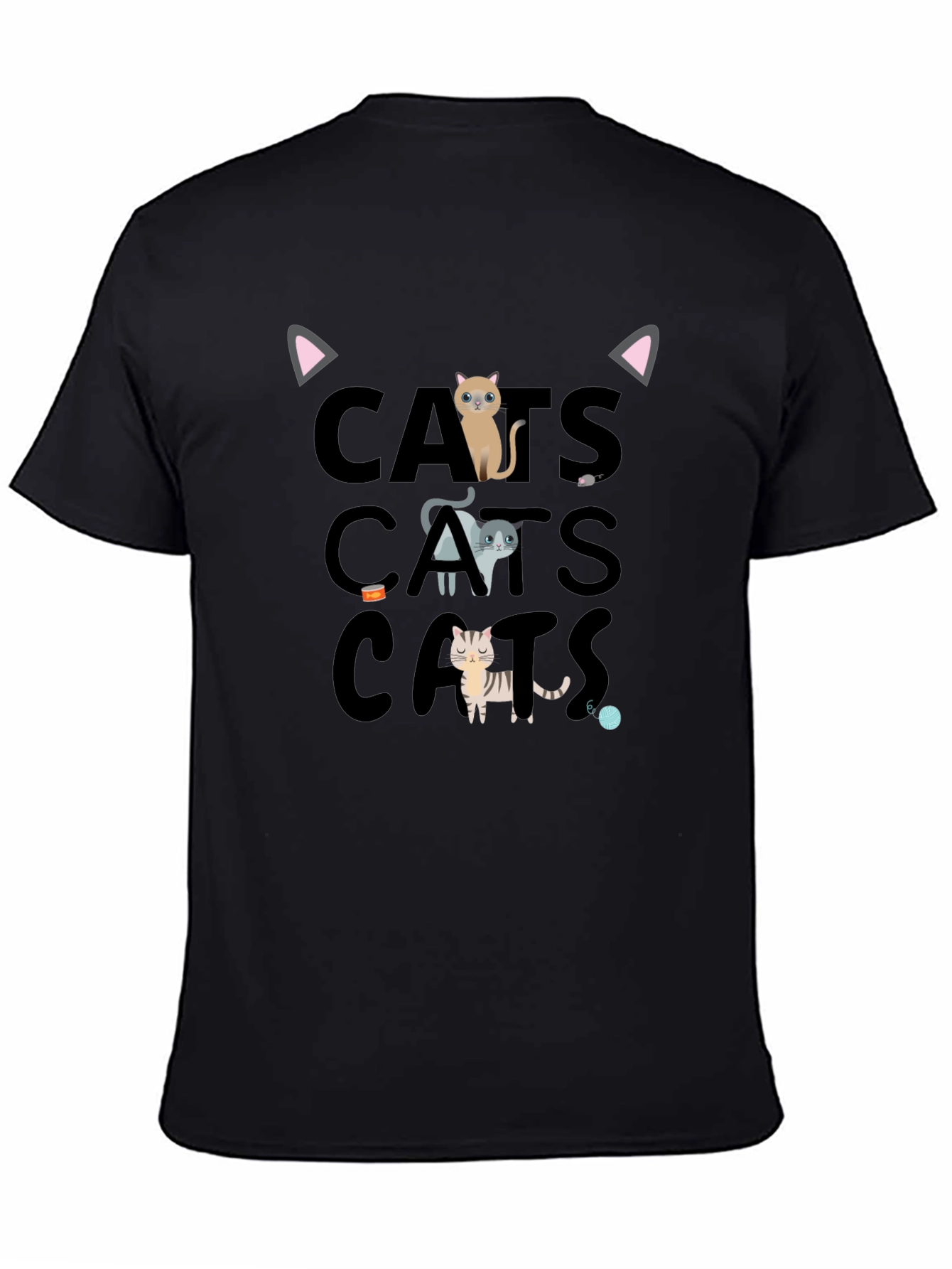 Cats Graphic Tee - Fun & Stylish!