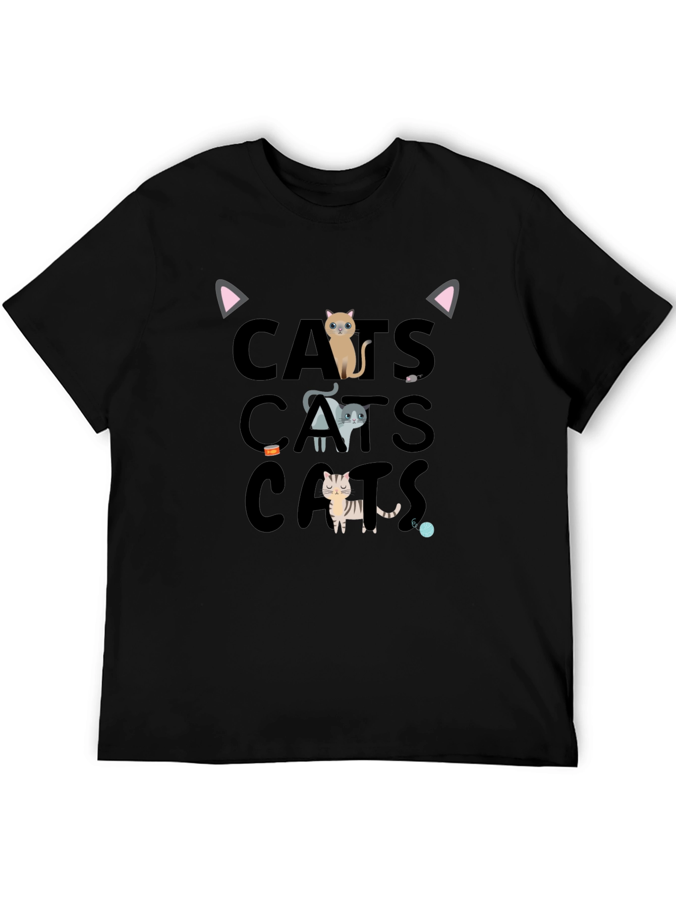 Cats Graphic Tee - Fun & Stylish!