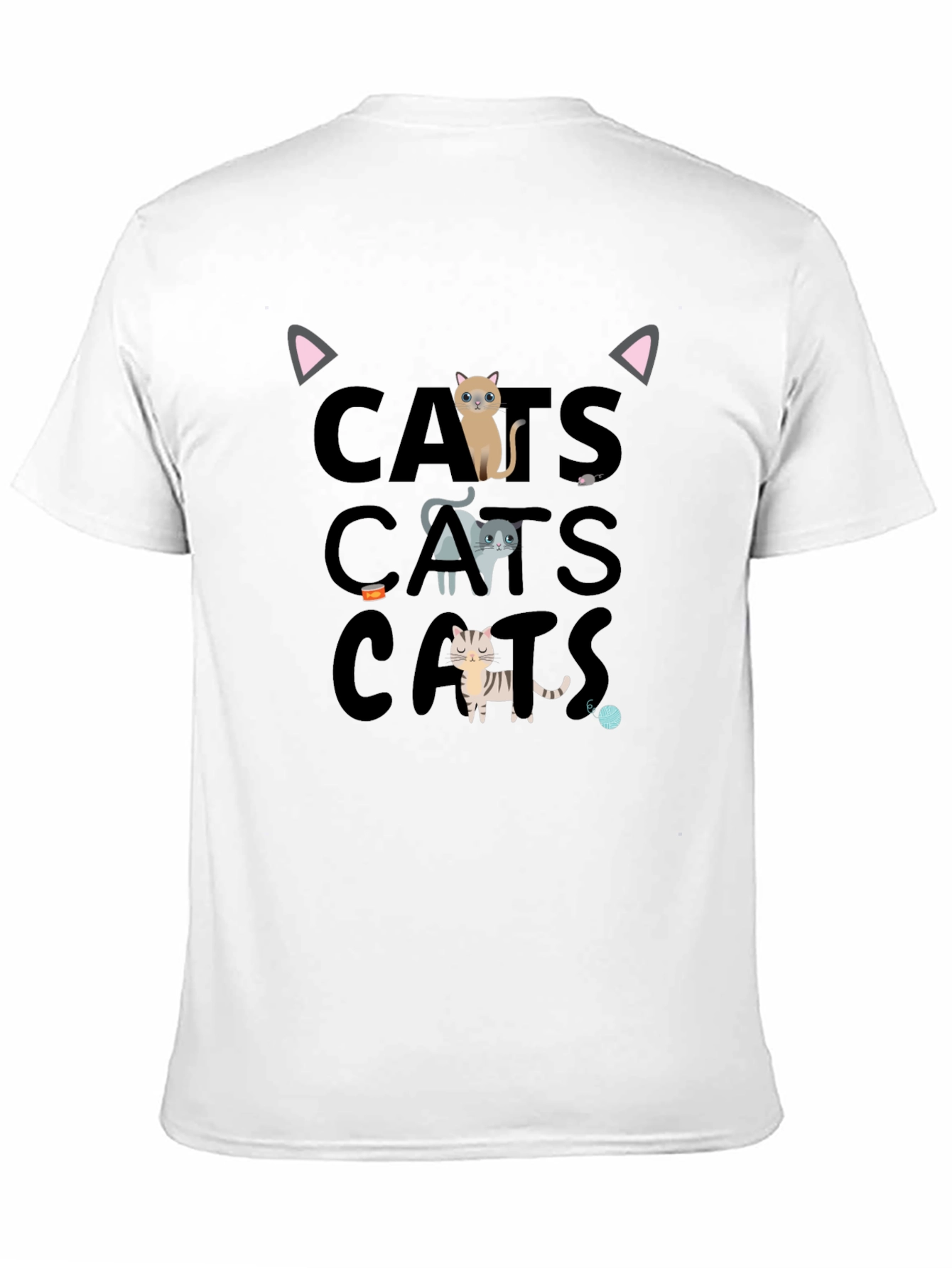 Cats Graphic Tee - Fun & Stylish!