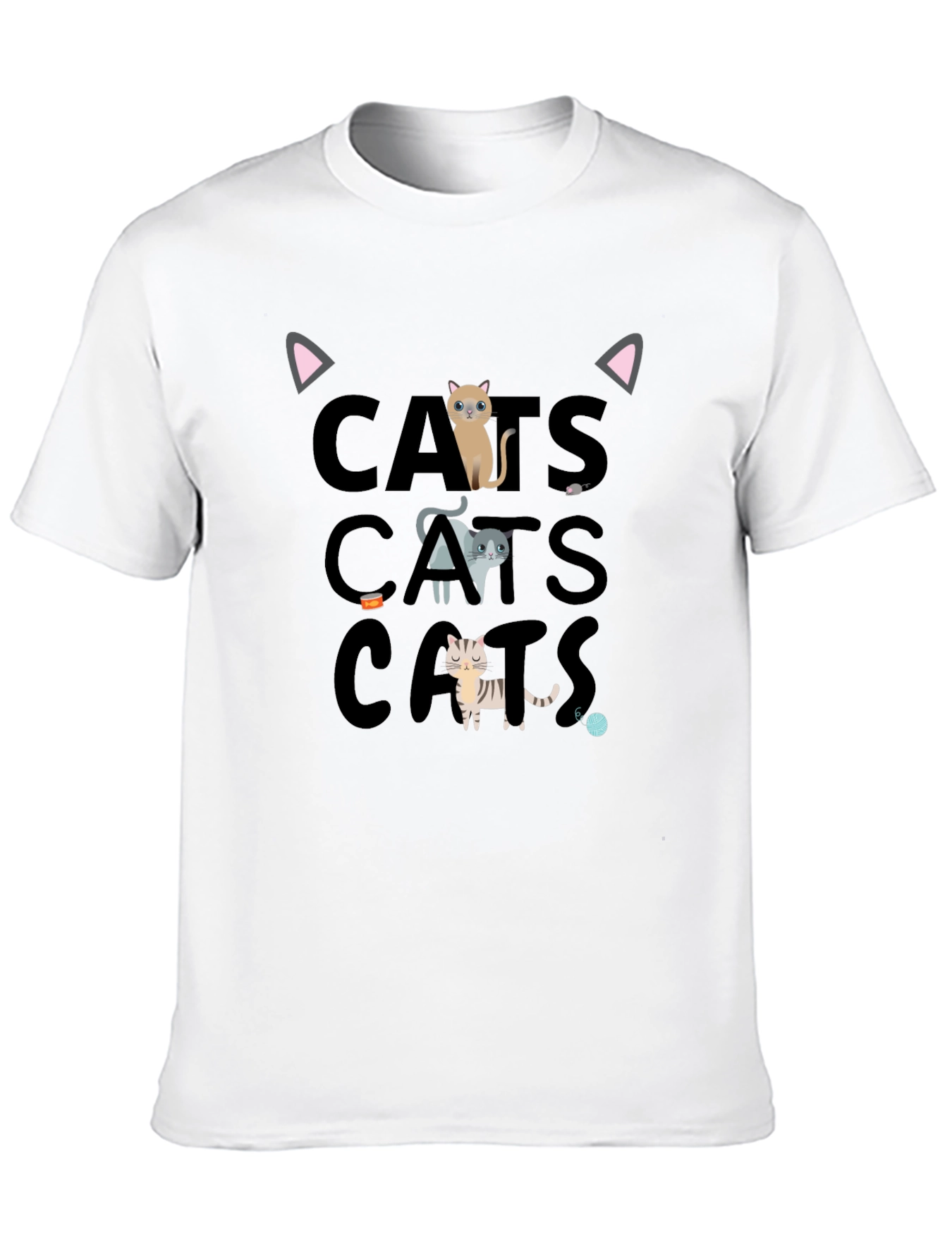 Cats Graphic Tee - Fun & Stylish!