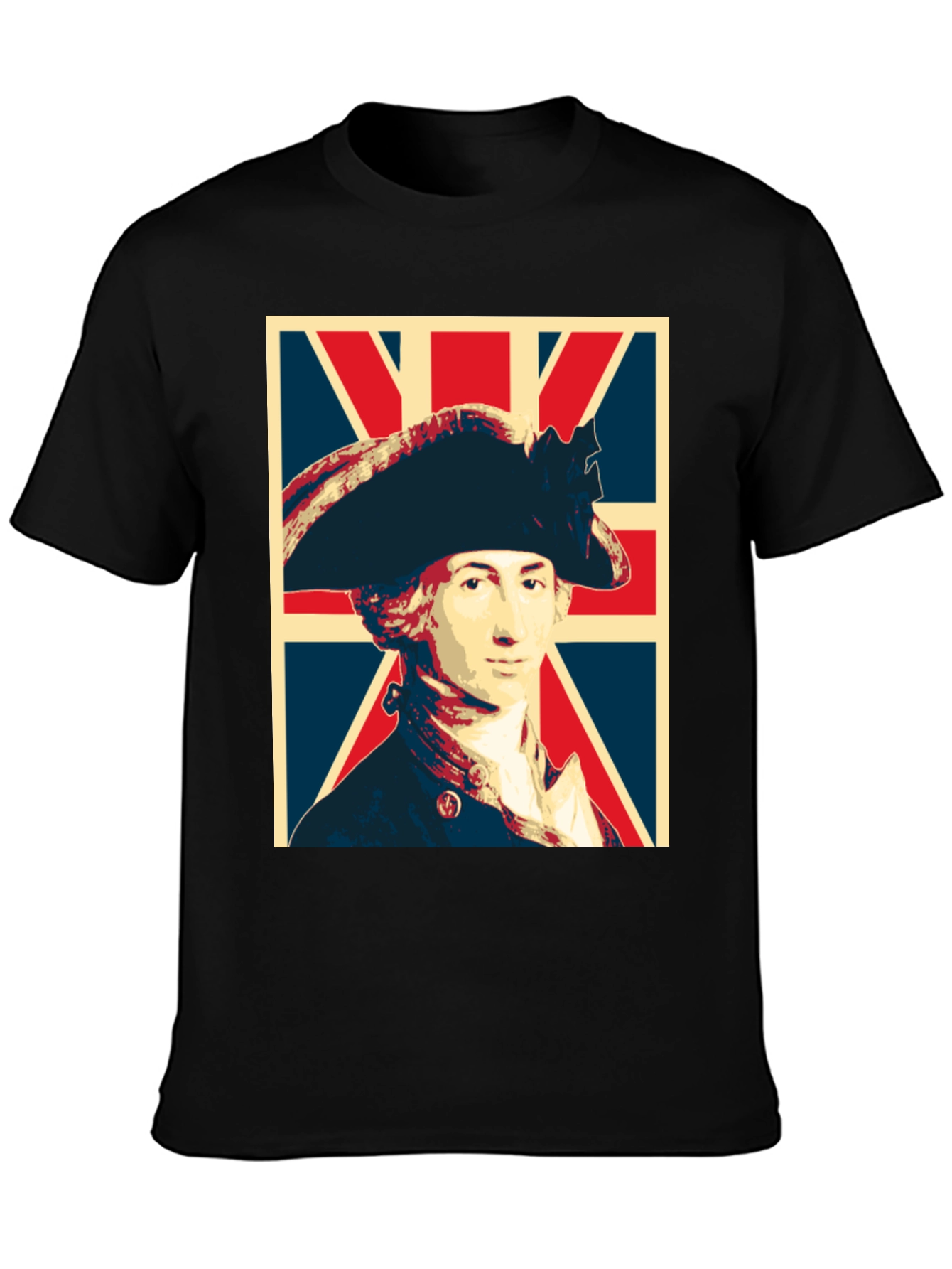 George Washington Union Jack Graphic T-Shirt
