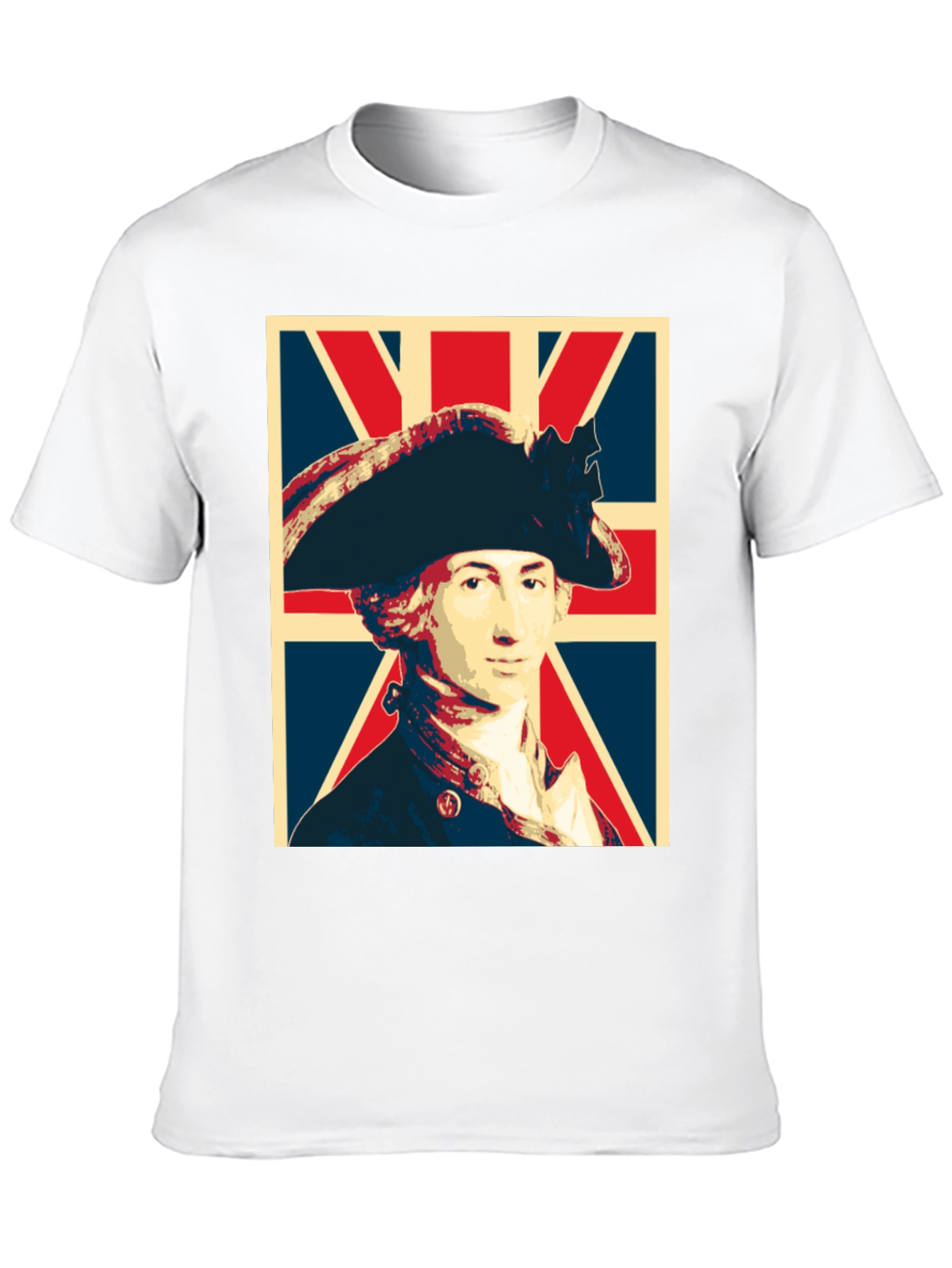 George Washington Union Jack Graphic T-Shirt