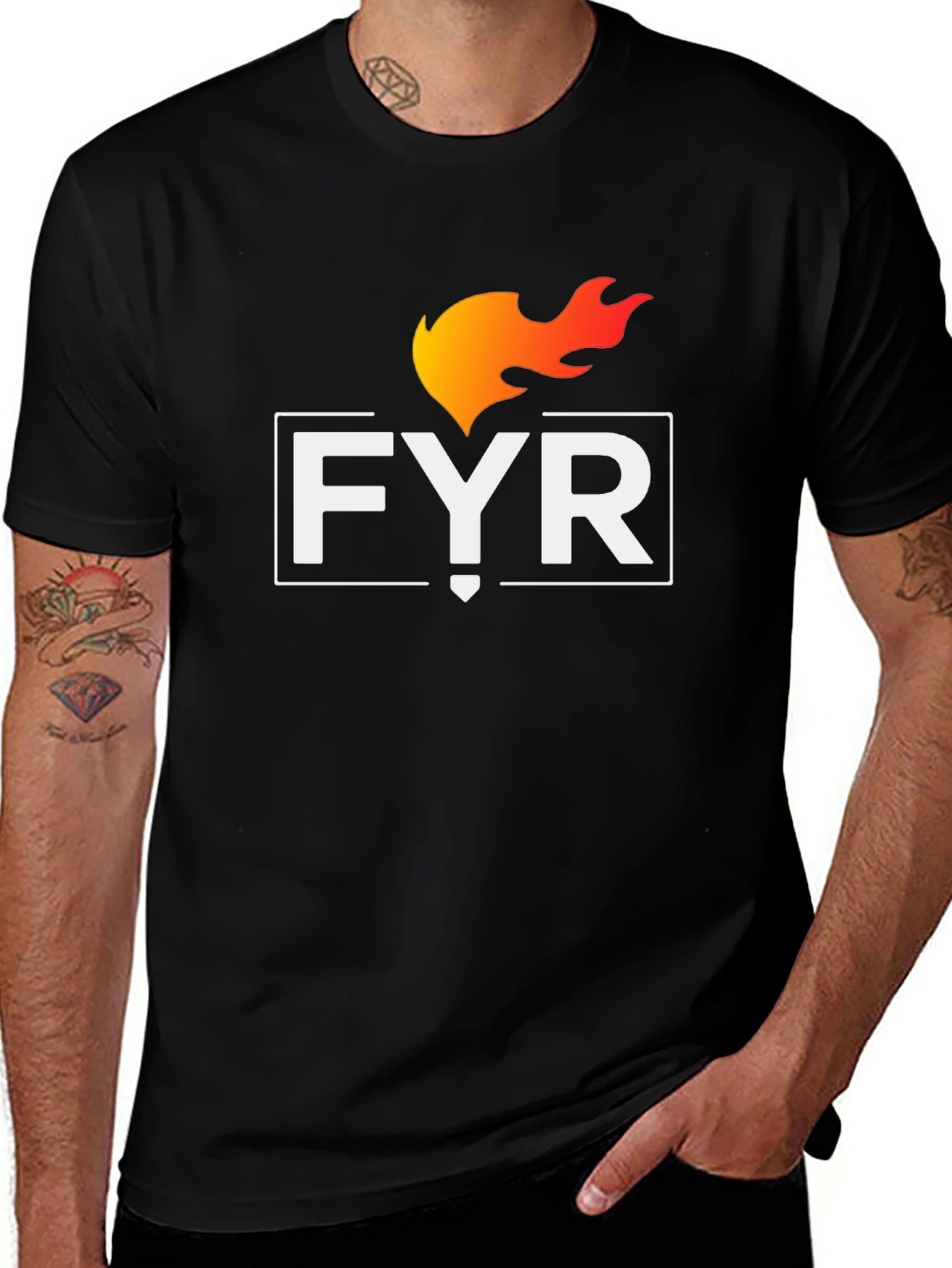 FYR Festival Black Graphic Tee