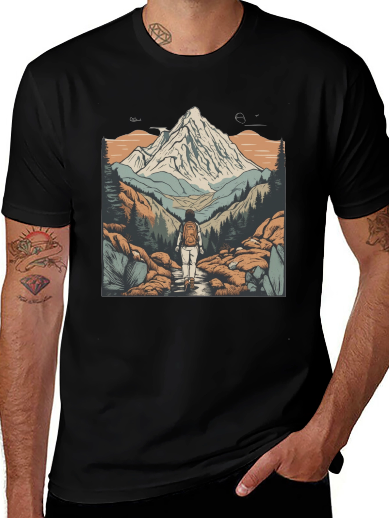 Mountain Adventure Graphic Tee