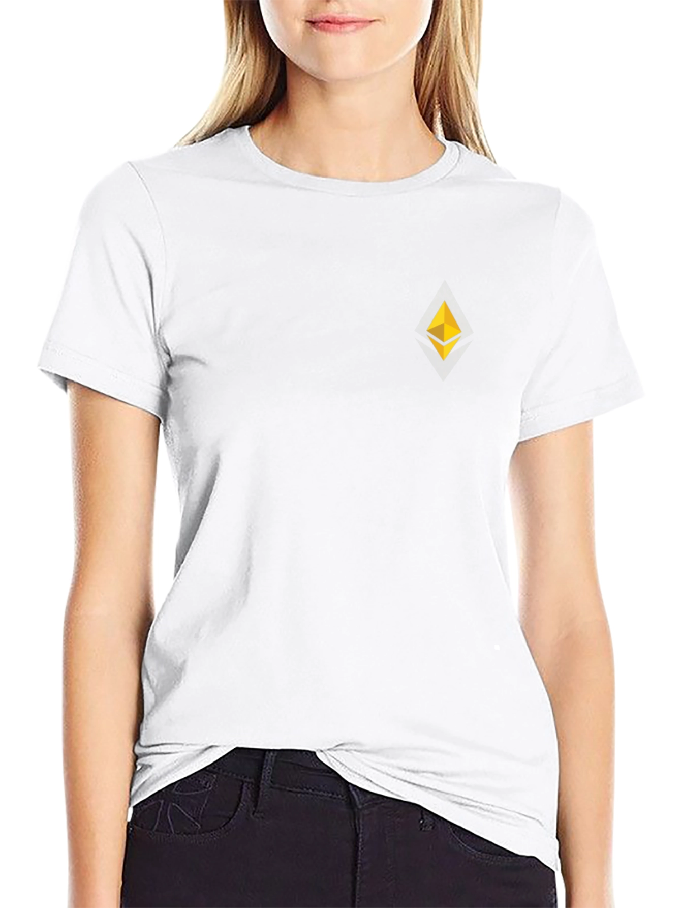 Ethereum Logo Black T-Shirt