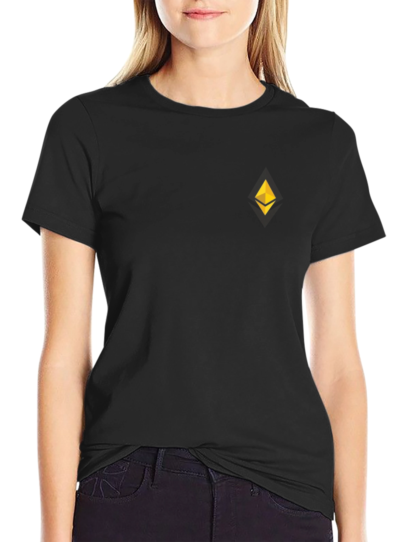 Ethereum Logo Black T-Shirt