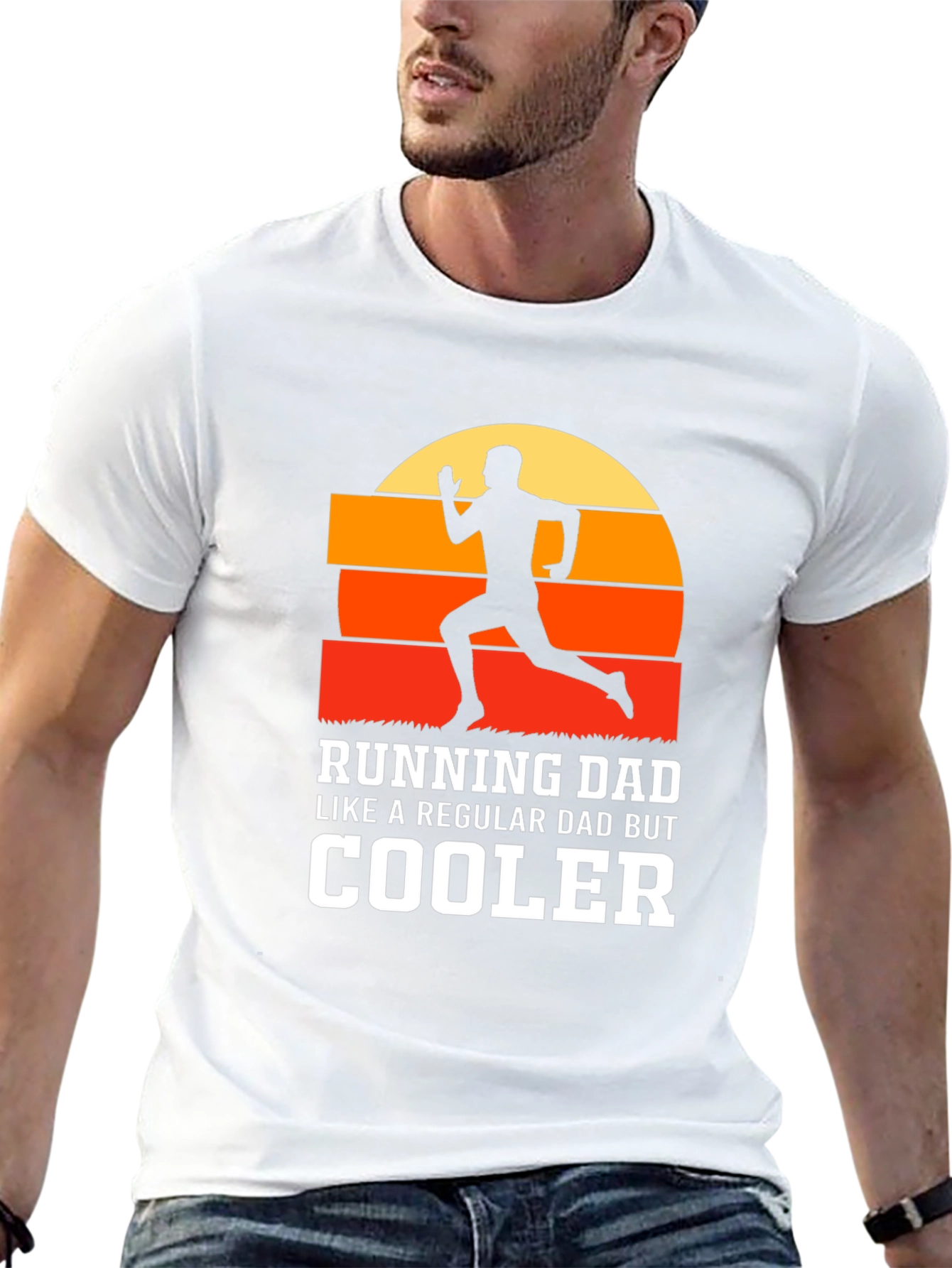 Running Dad T-Shirt - Cooler Than Regular