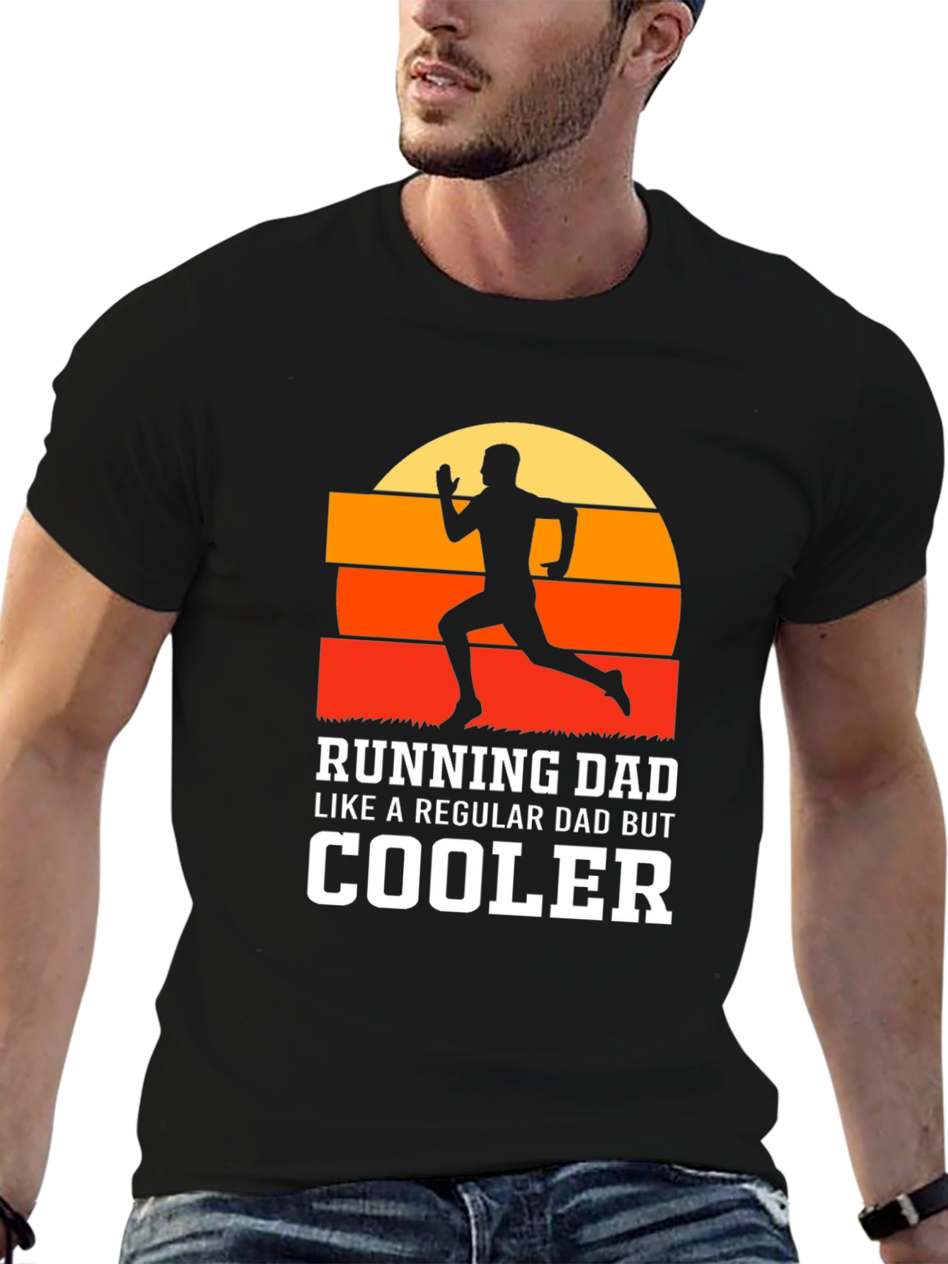Running Dad T-Shirt - Cooler Than Regular