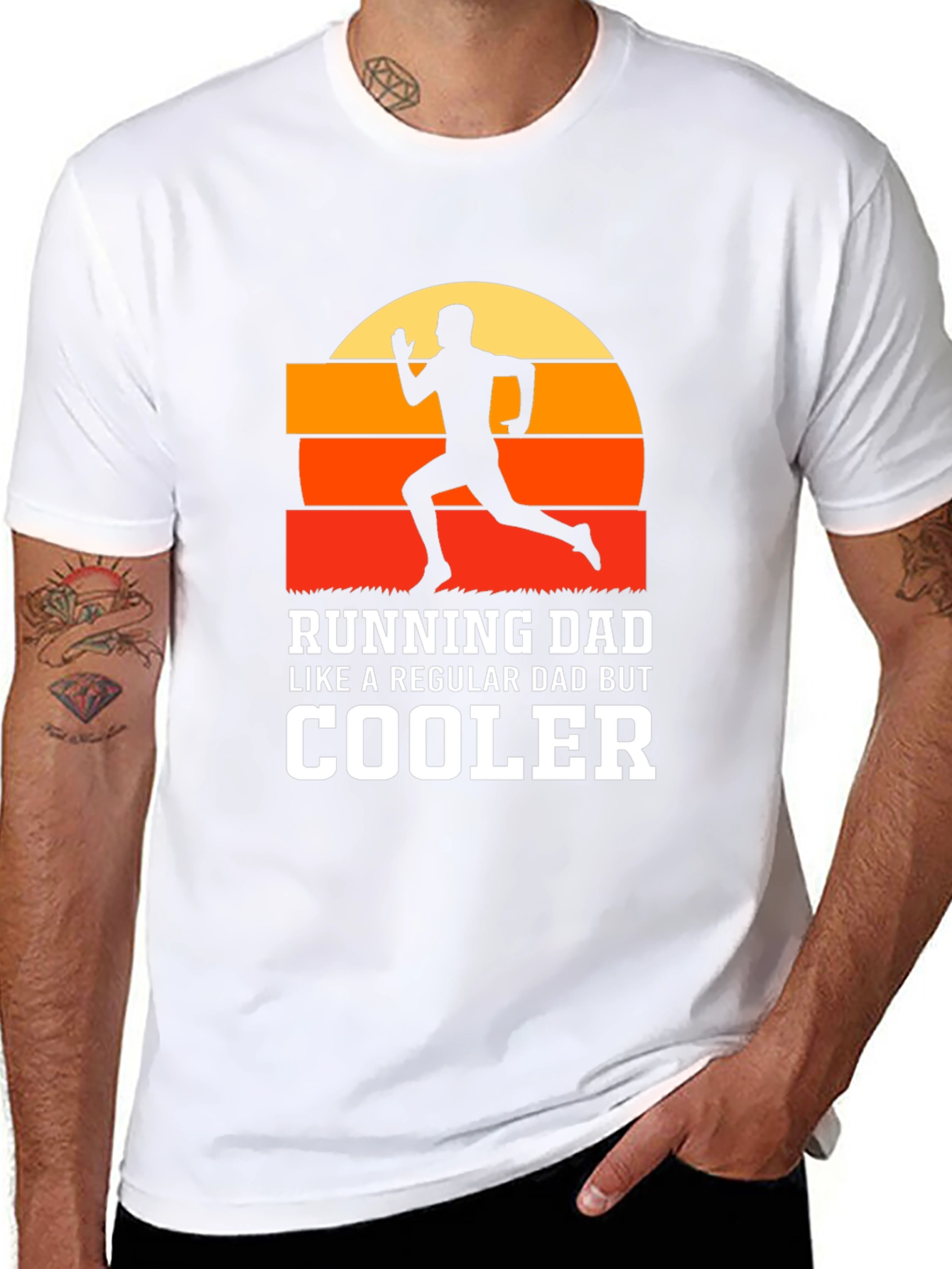 Running Dad T-Shirt - Cooler Than Regular