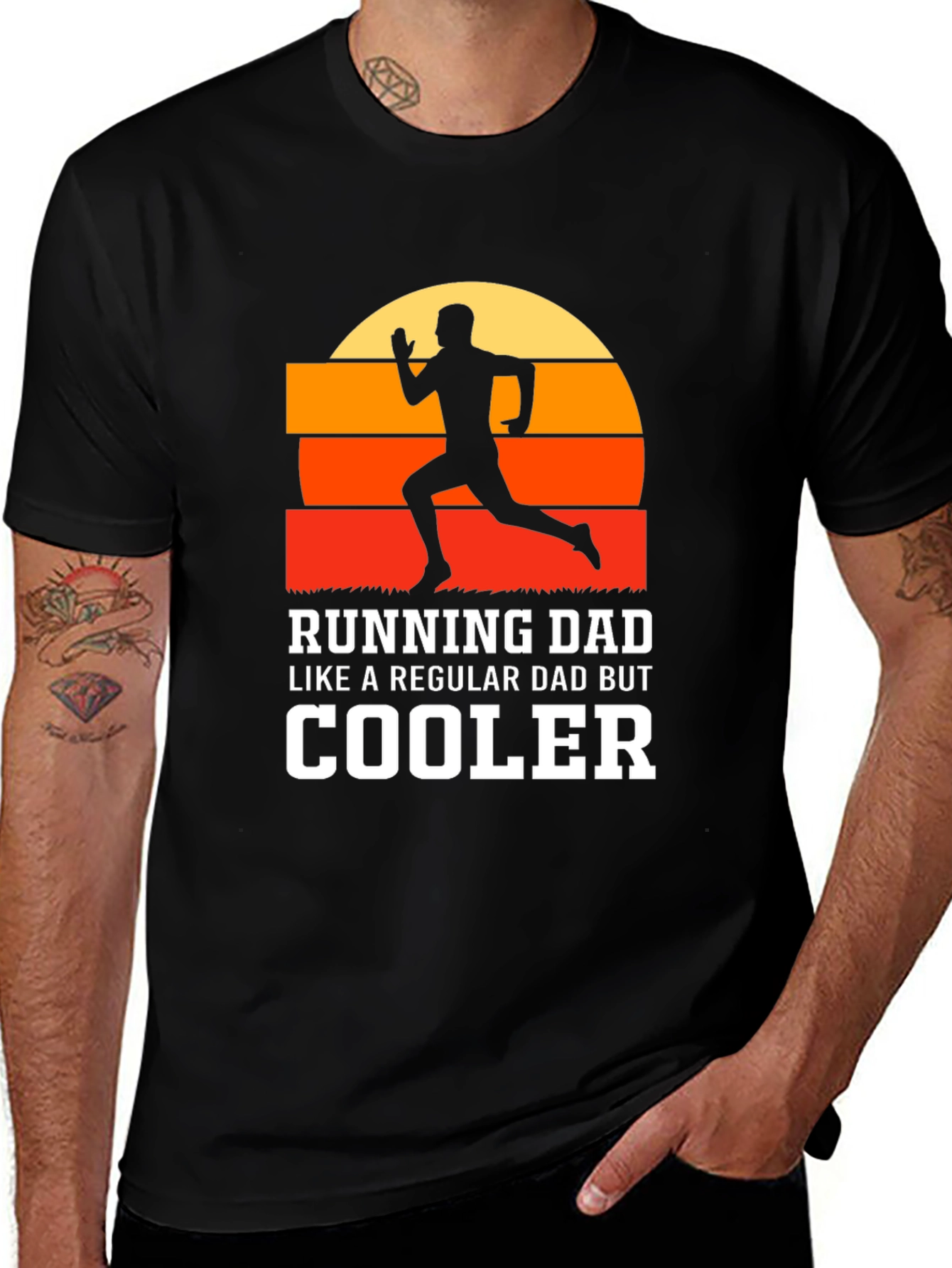 Running Dad T-Shirt - Cooler Than Regular
