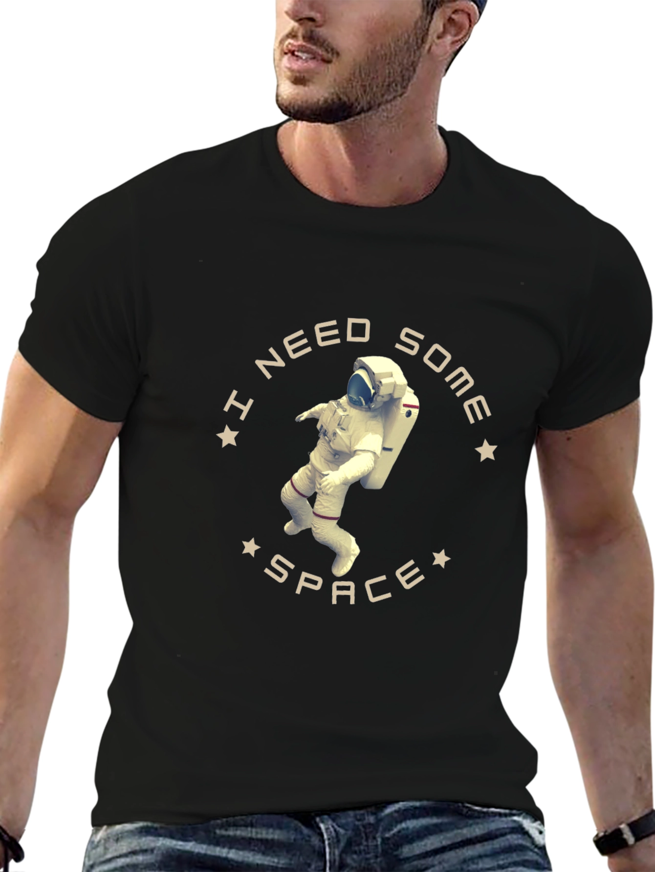 I Need Some Space T-Shirt - Astronaut Graphic Tee