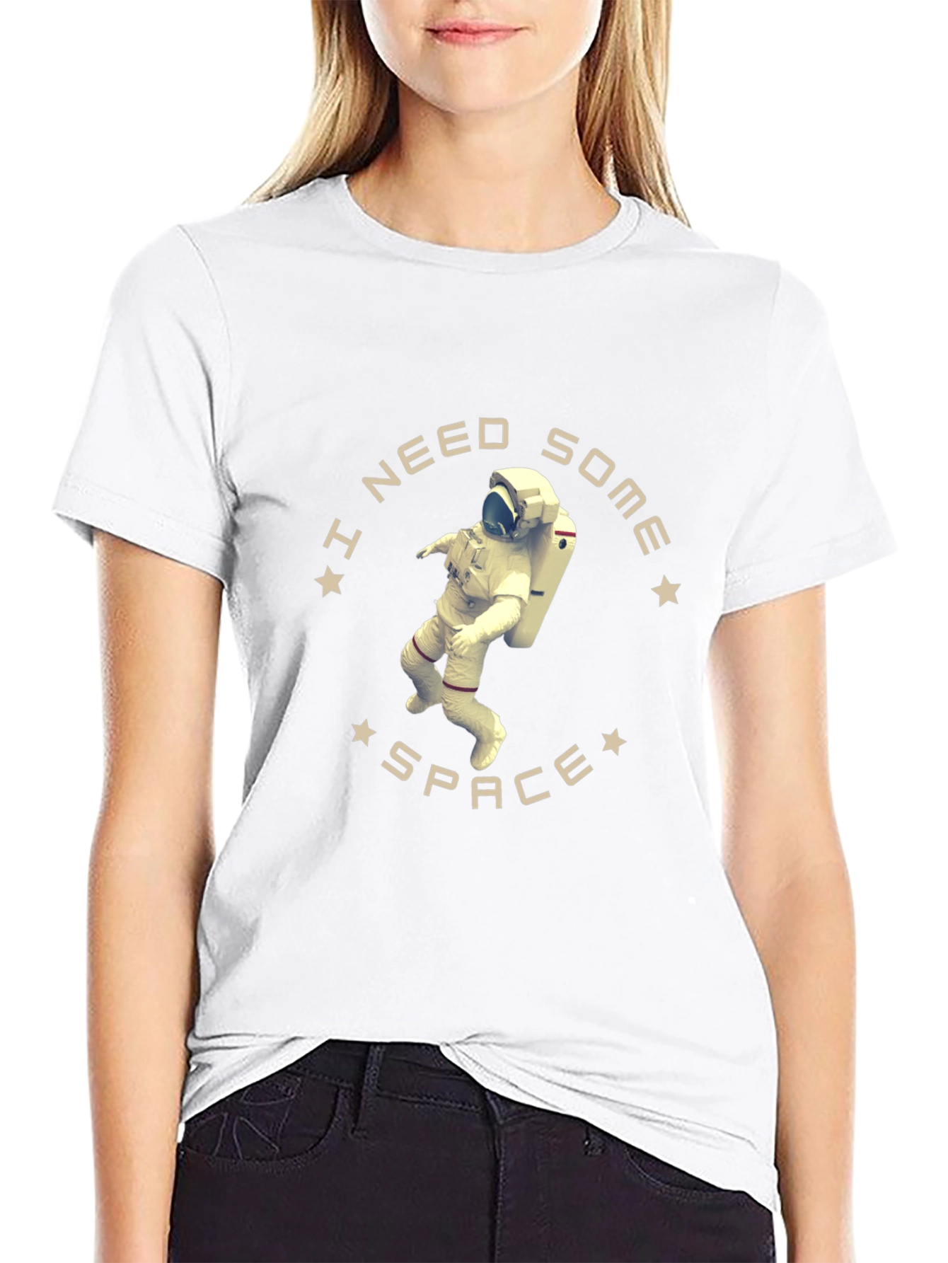 I Need Some Space T-Shirt - Astronaut Graphic Tee