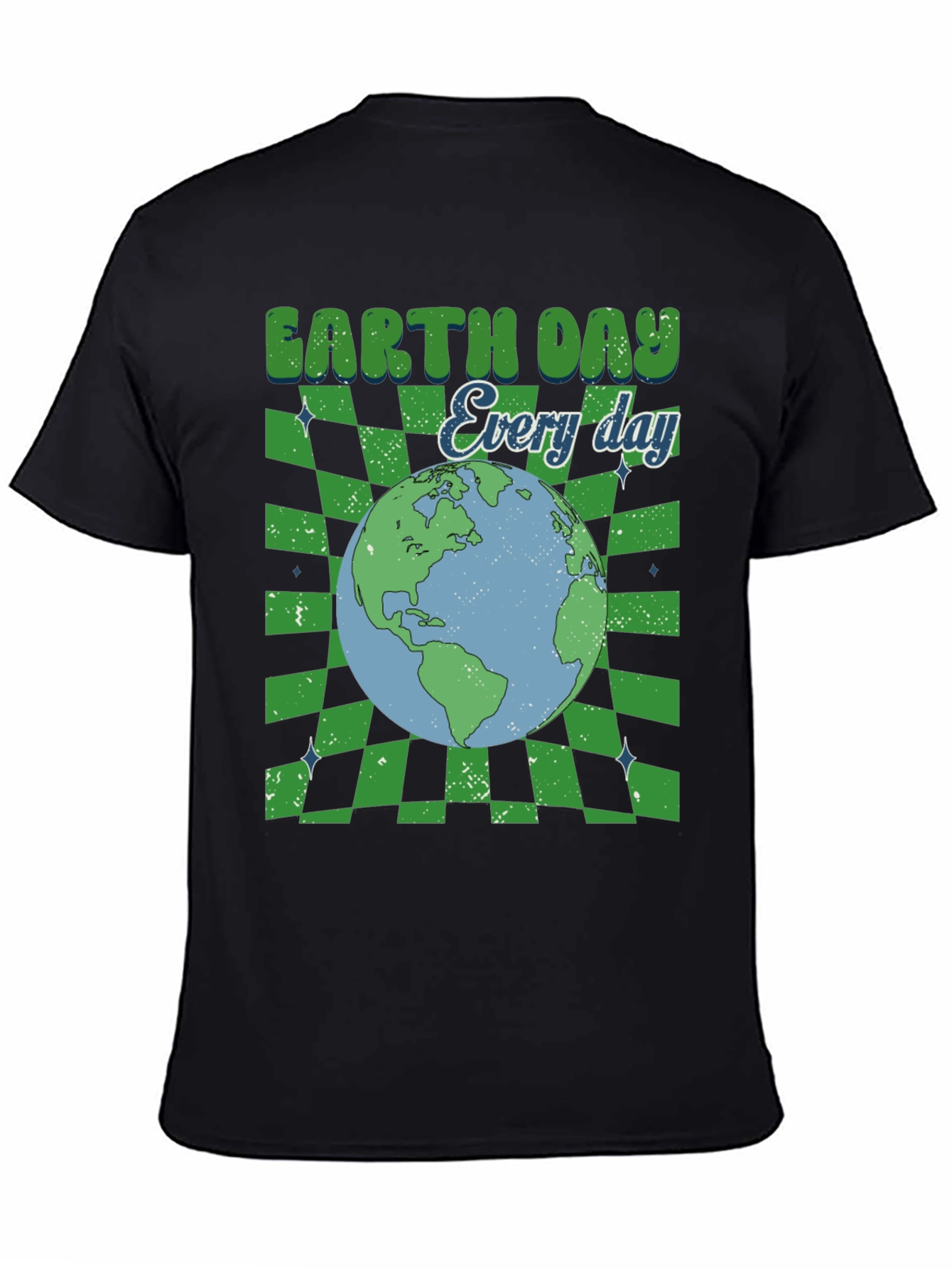 Earth Day Every Day Retro Graphic Tee