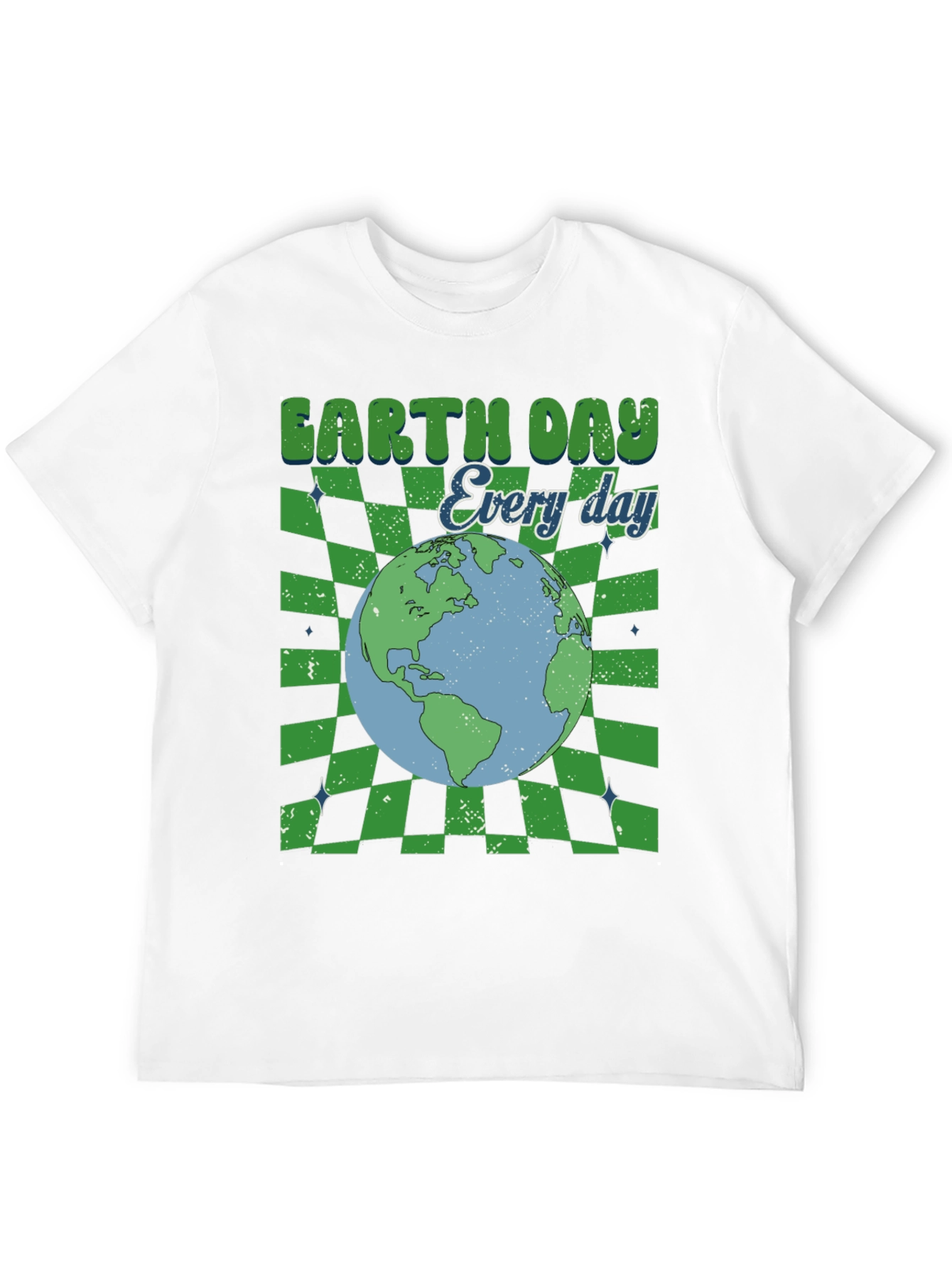 Earth Day Every Day Retro Graphic Tee