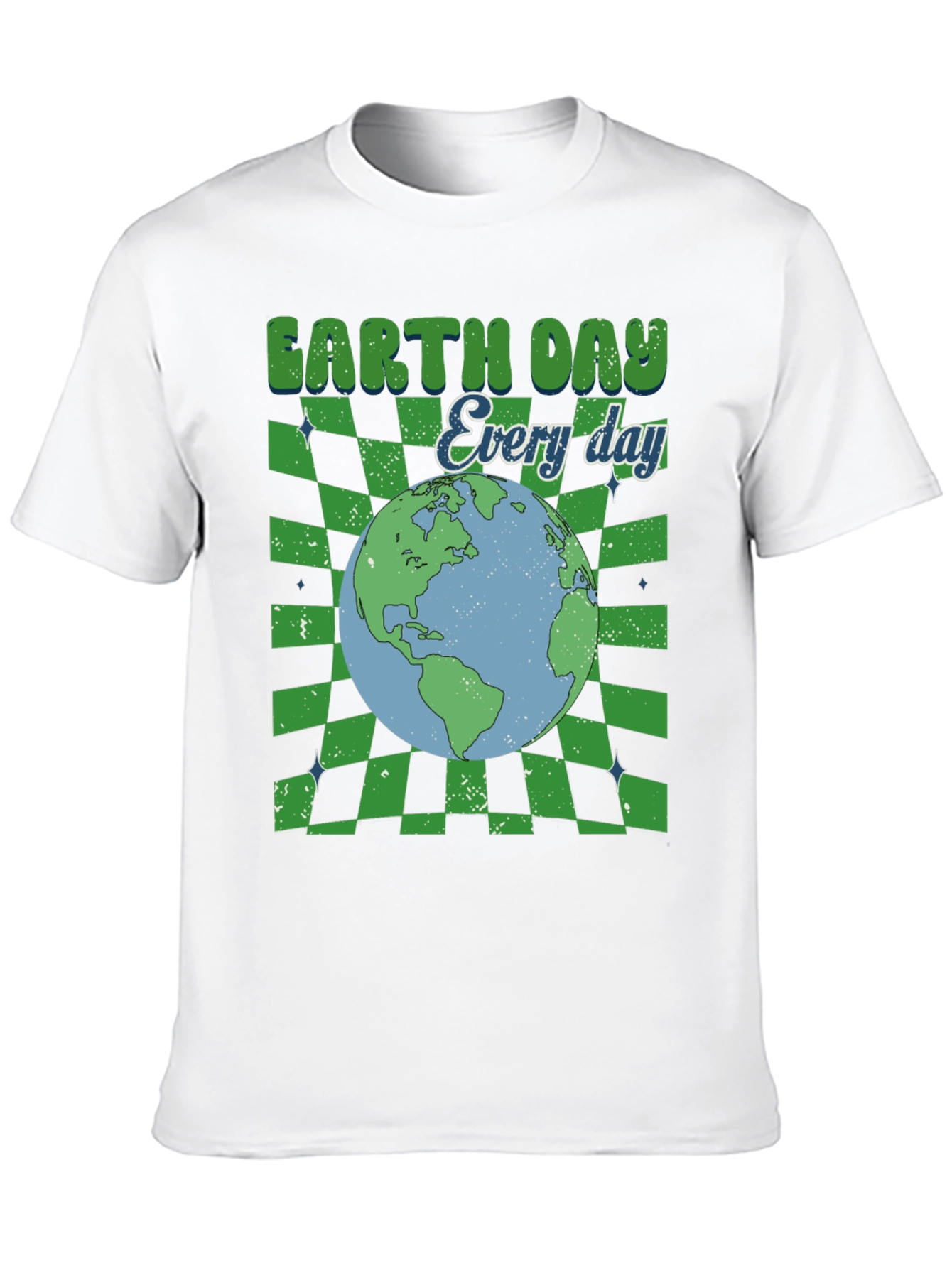 Earth Day Every Day Retro Graphic Tee