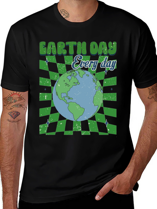 Earth Day Every Day Retro Graphic Tee